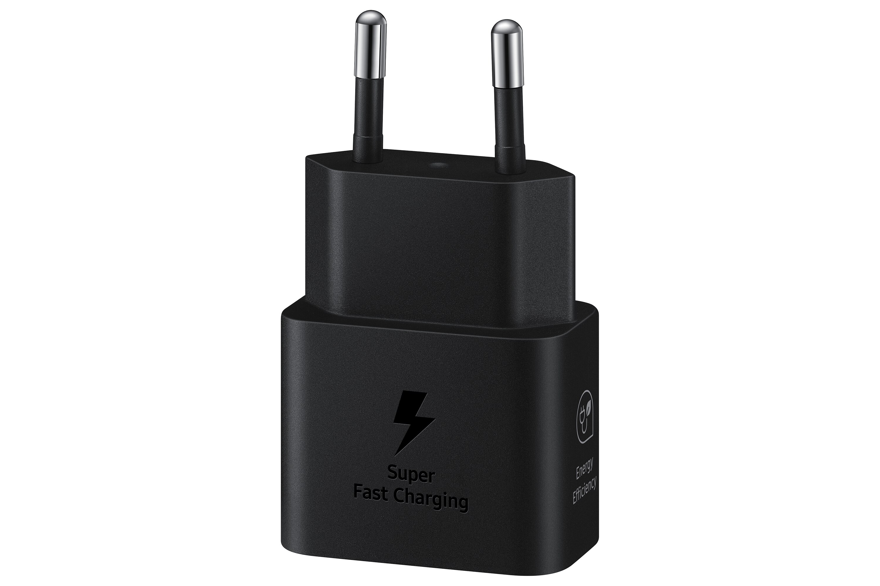 Power Adapter + Cable Fast Charge USB-C PD 25W Black