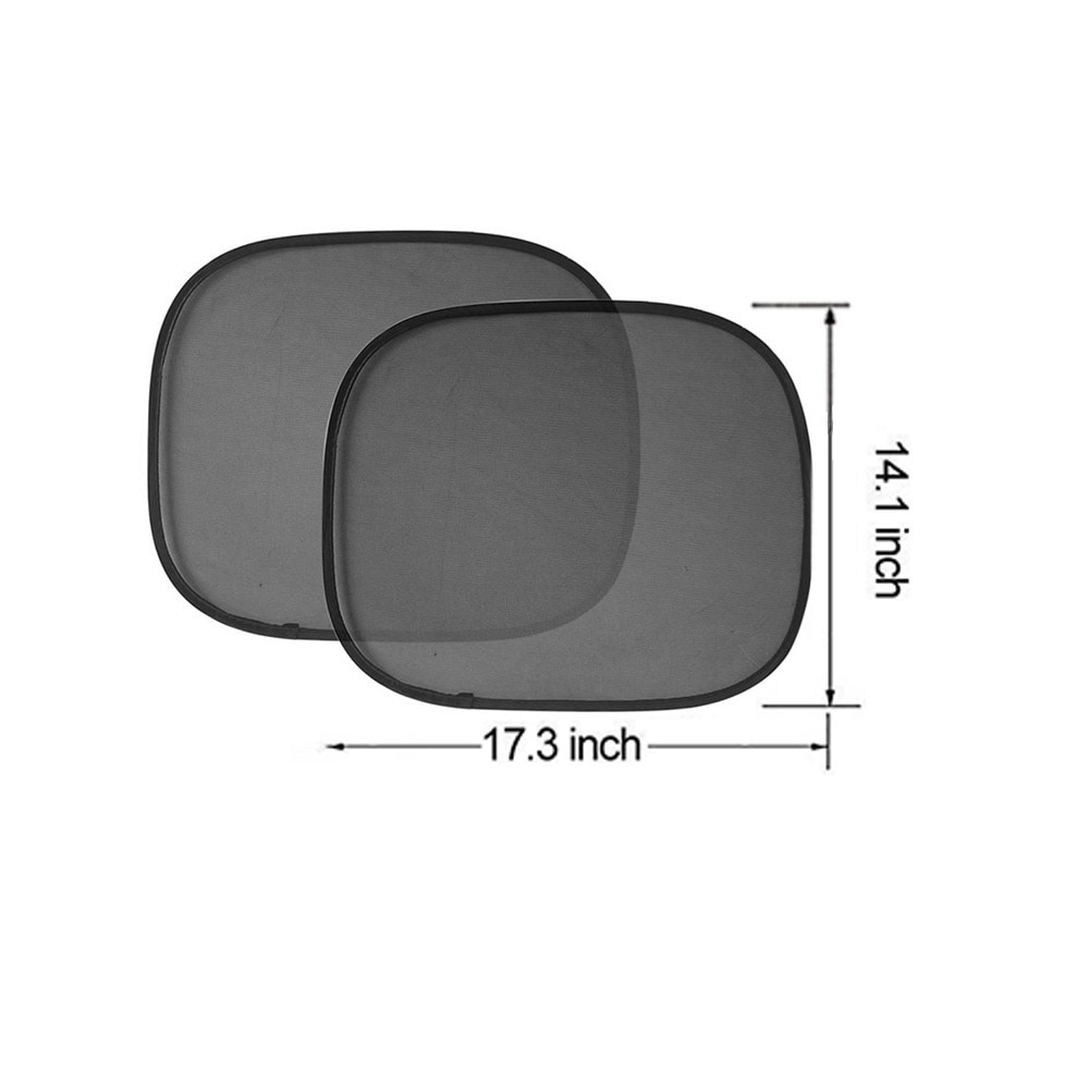 Car sun visor (2-pack) Black