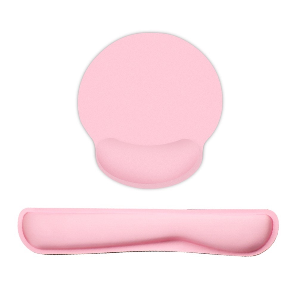 Wrist support for Keyboard and Mousepad Pink