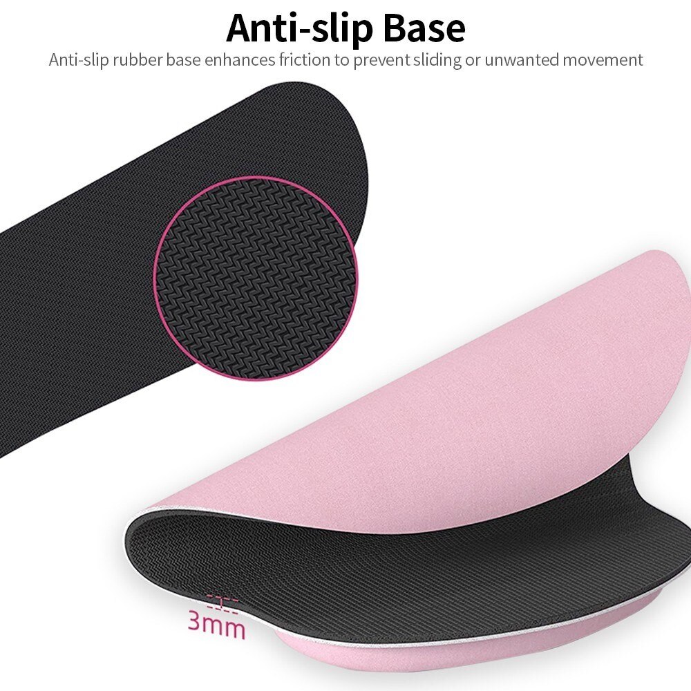 Wrist support for Keyboard and Mousepad Pink