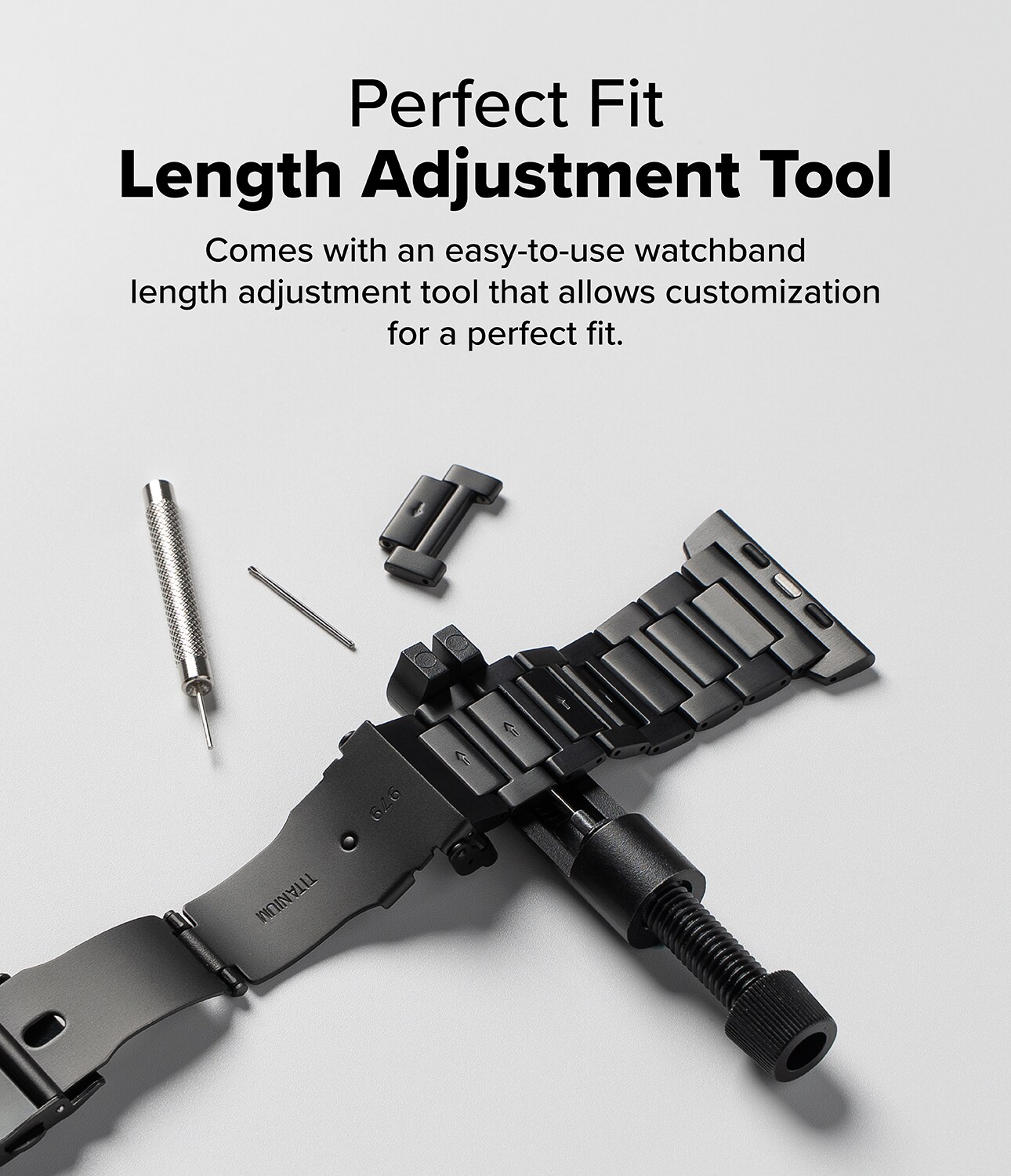 Apple Watch Ultra 49mm 3rd Gen Titanium One Band Black