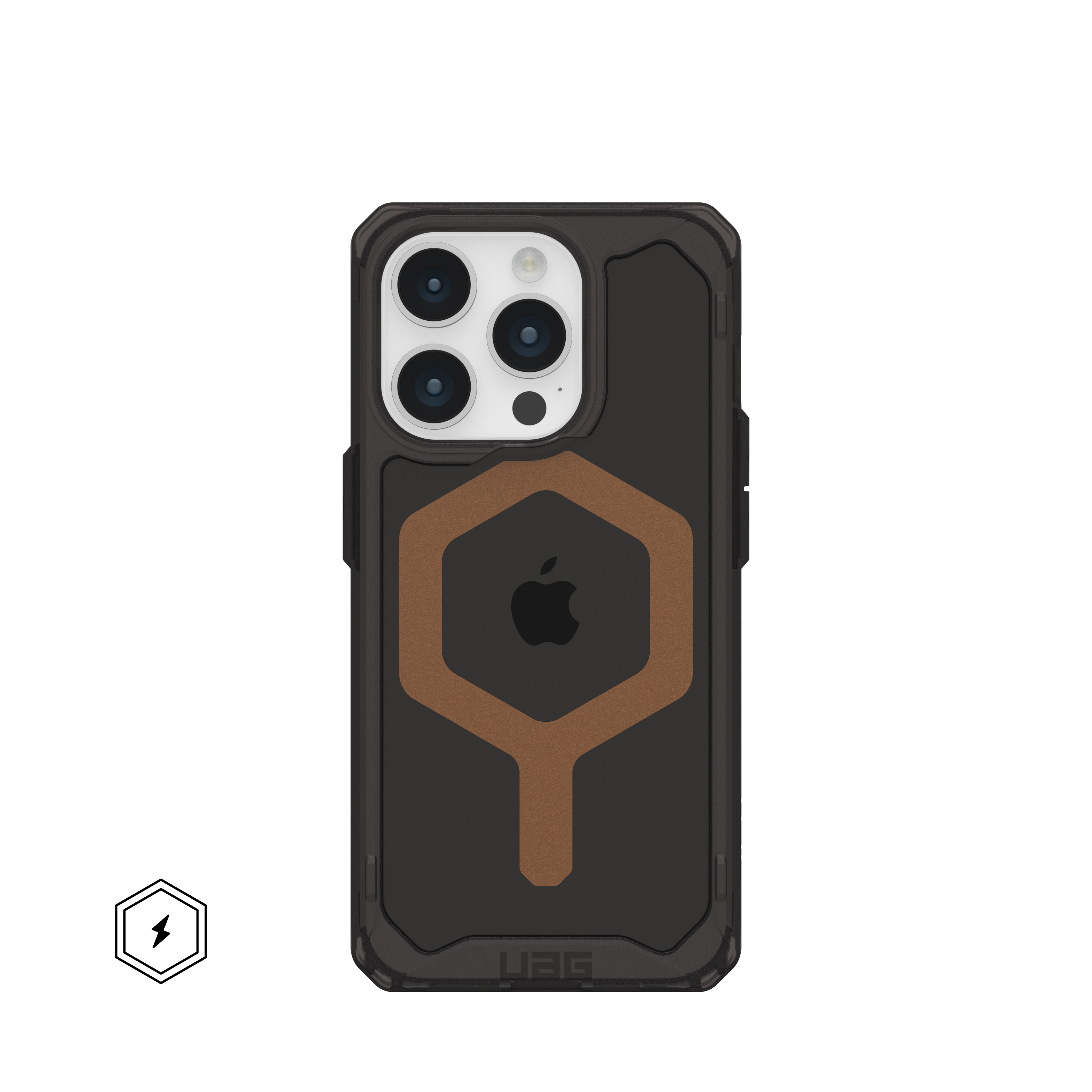 iPhone 15 Pro Plyo MagSafe Case Black/Bronze