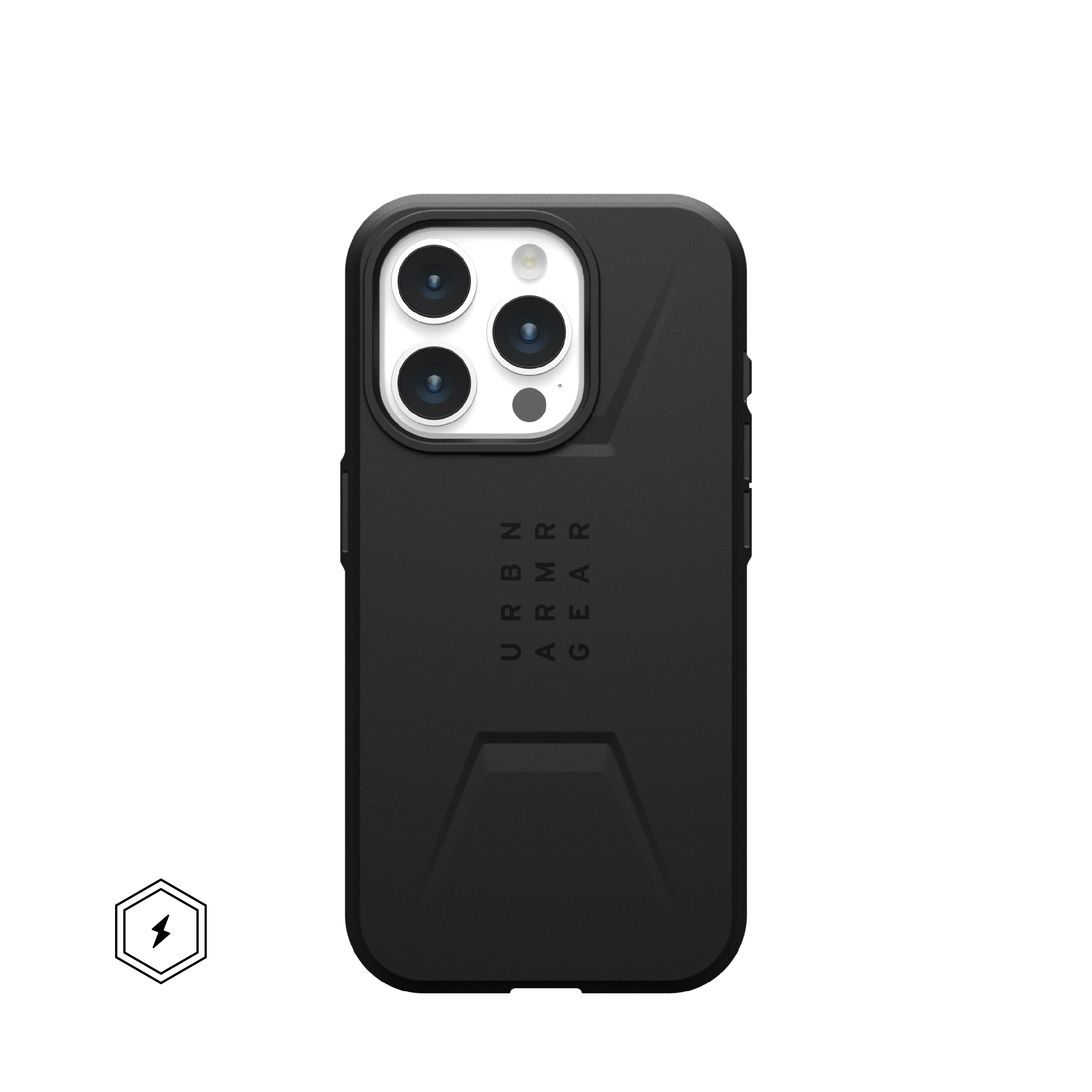 iPhone 15 Pro Civilian MagSafe Case Black