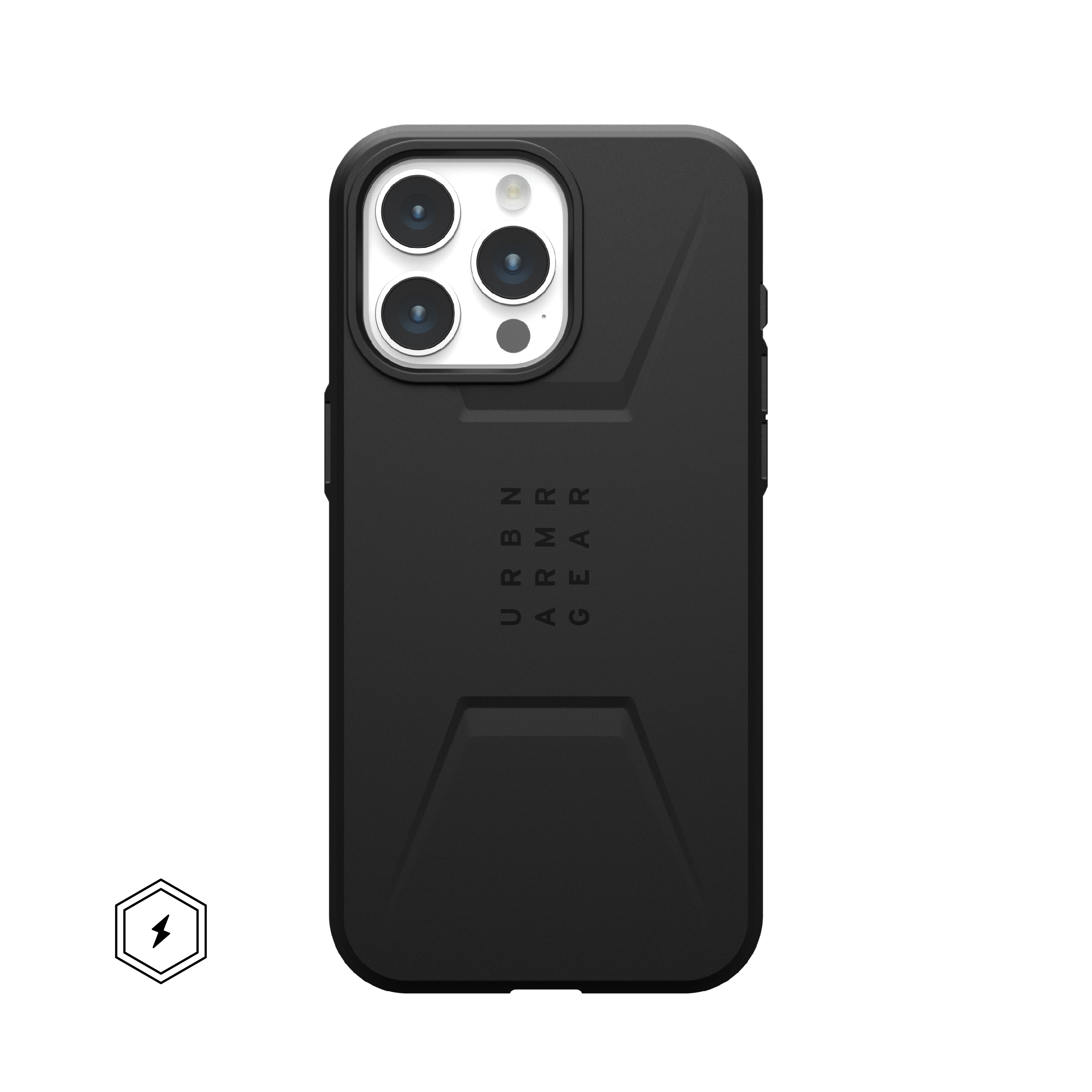 iPhone 15 Pro Max Civilian MagSafe Case Black
