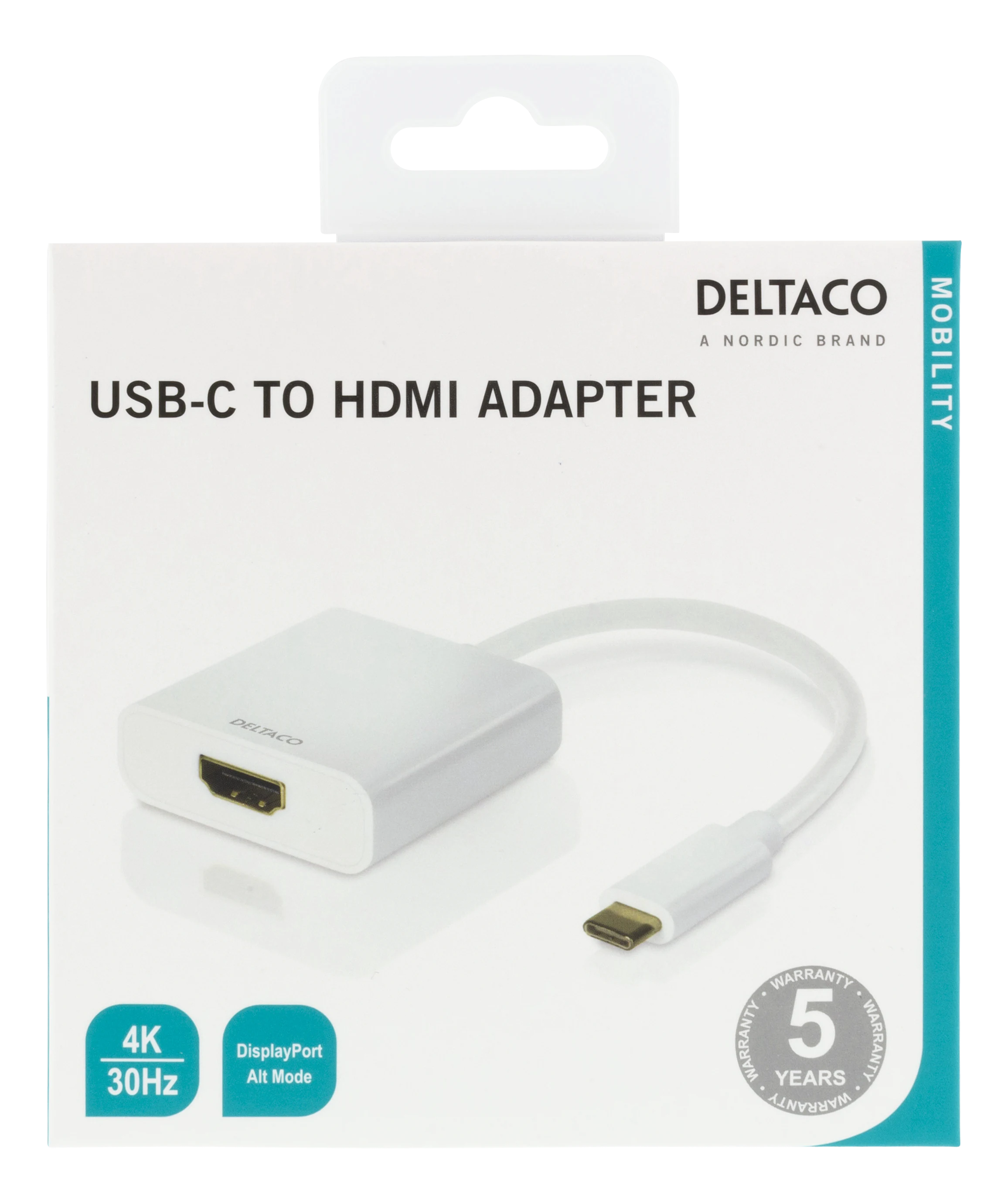 USB-C to HDMI  Adapter White