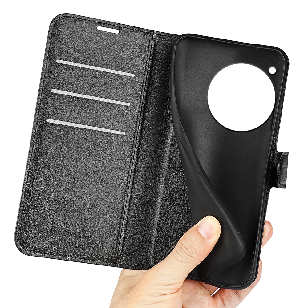 OnePlus 12  Wallet Book Cover Black