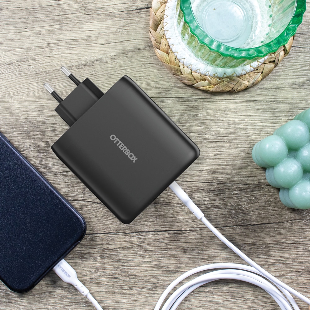 Wall Charger USB-C Four Port 100W Black