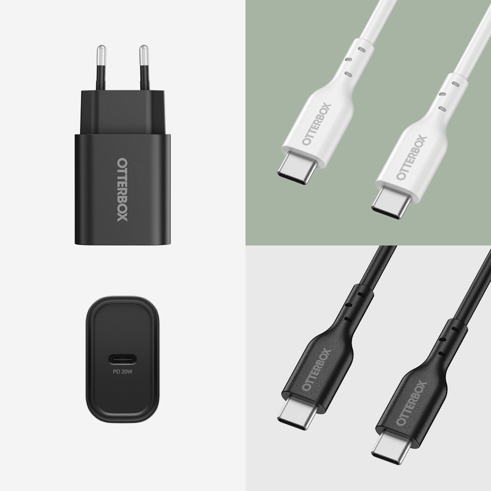 Wall Charger USB-C 20W PD Black