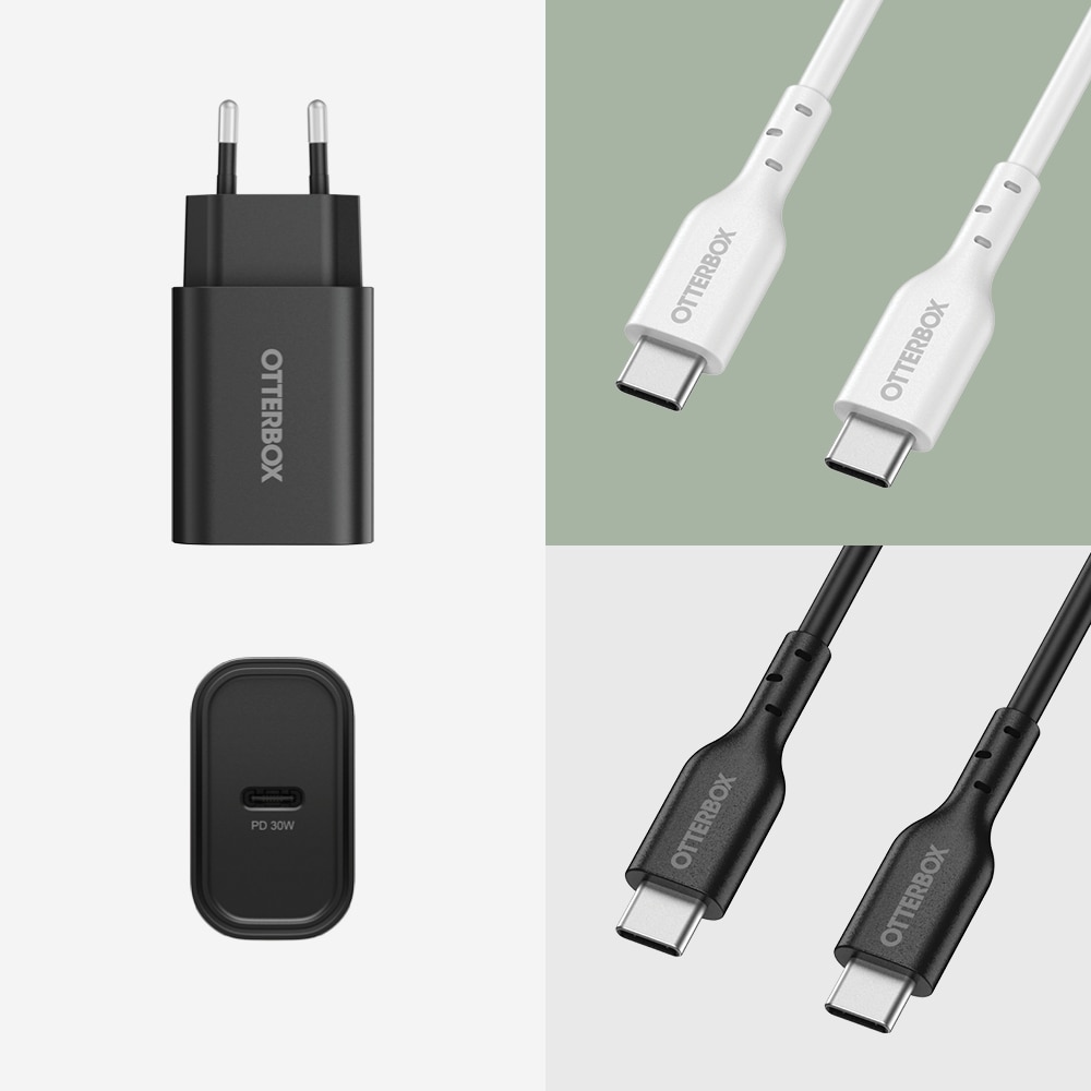 Wall Charger USB-C 30W PD Black
