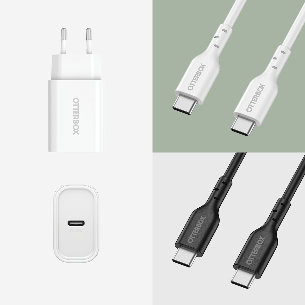 Wall Charger USB-C 30W PD White