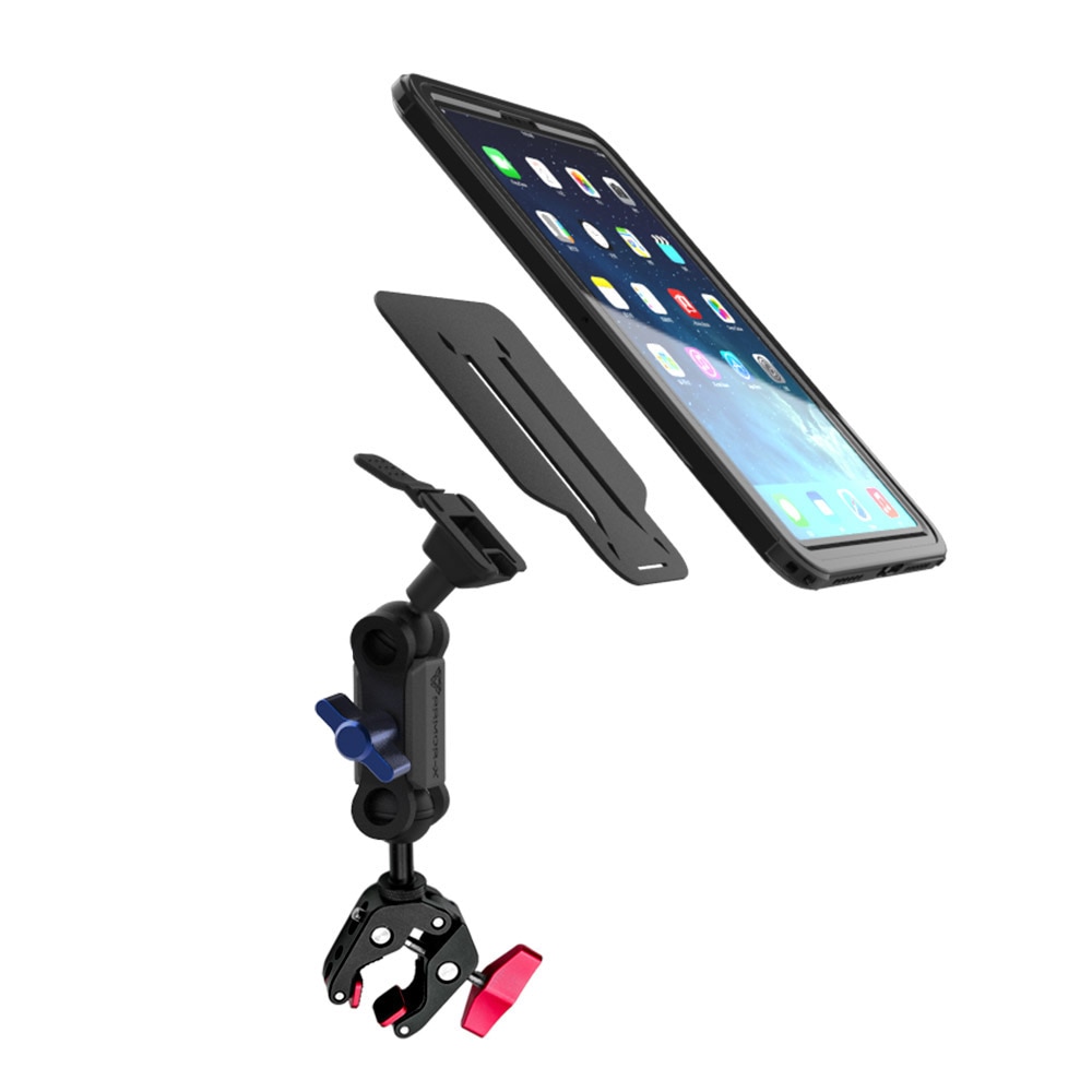 G-Clamp Mount Table/Desk for Tablet Black