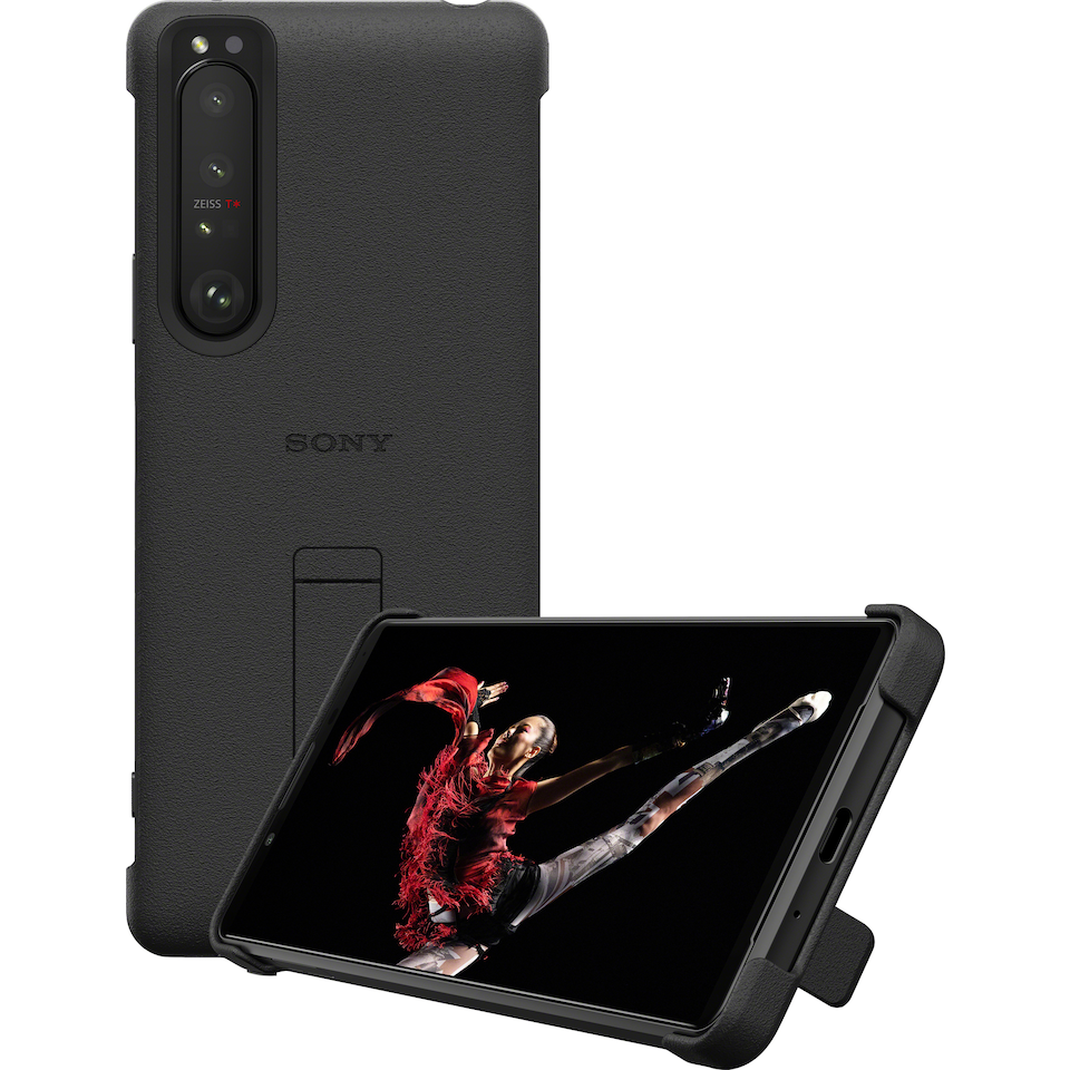 Sony Xperia 1 III Style Cover Black