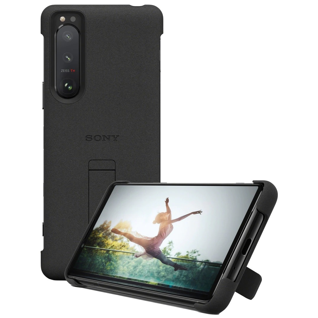 Sony Xperia 5 III Style Cover Black