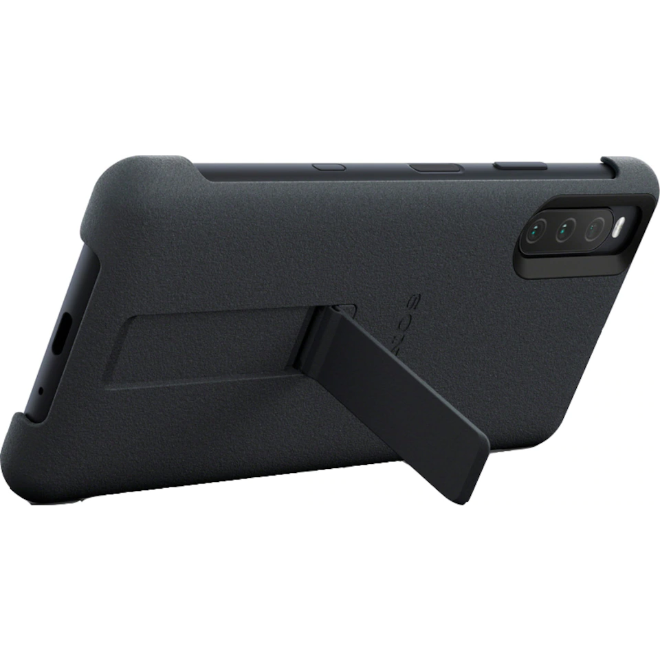 Sony Xperia 10 III Style Cover Black
