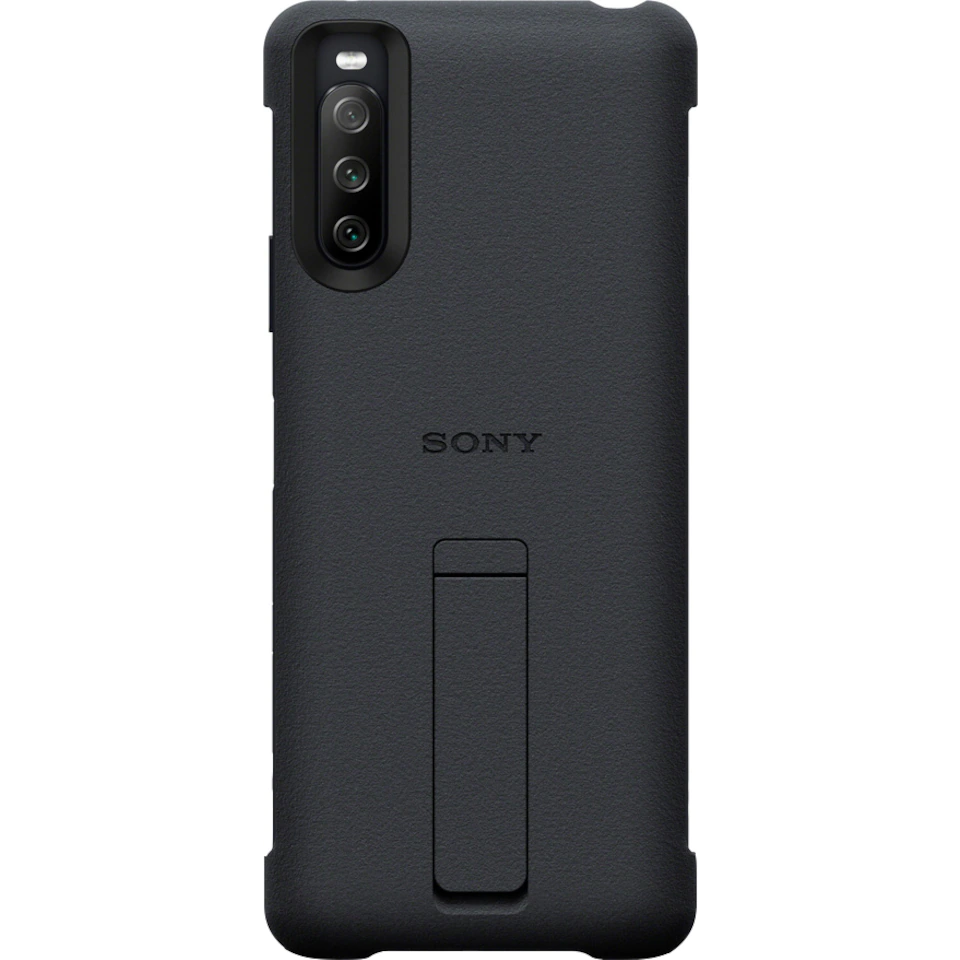 Sony Xperia 10 III Style Cover Black