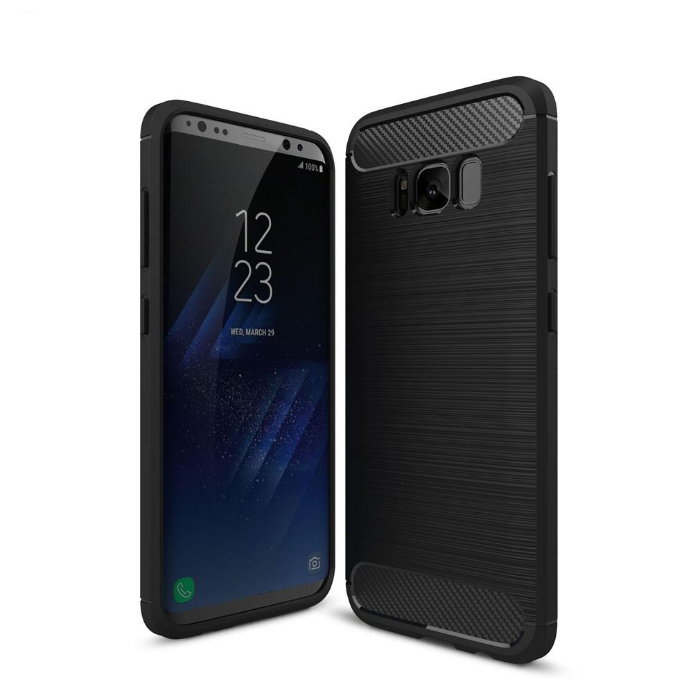 Samsung Galaxy S8 Brushed TPU Case Black