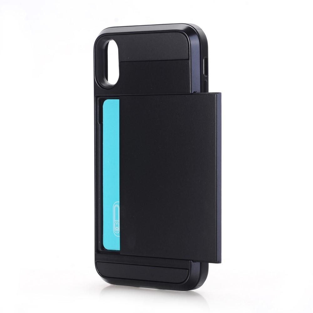 iPhone X/XS Card Slot Case Black