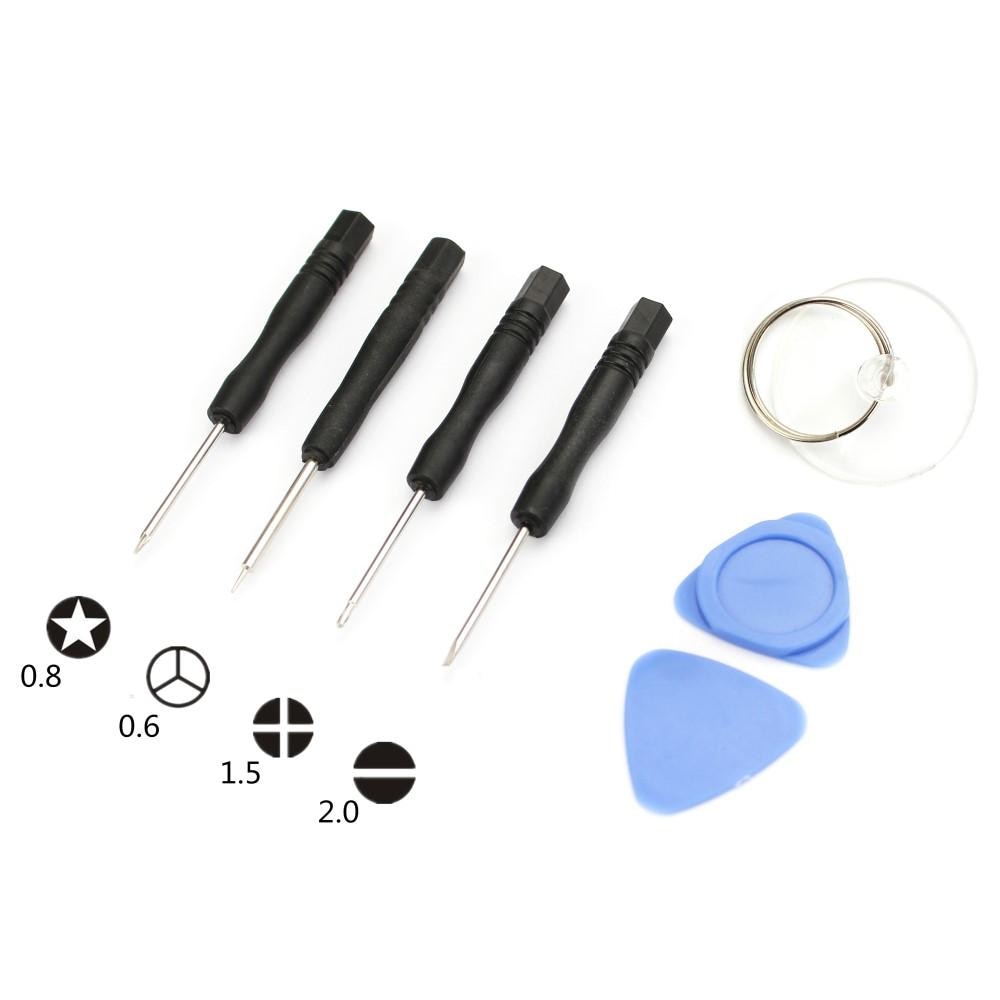 Tool kit for iPhone - 9 parts Black