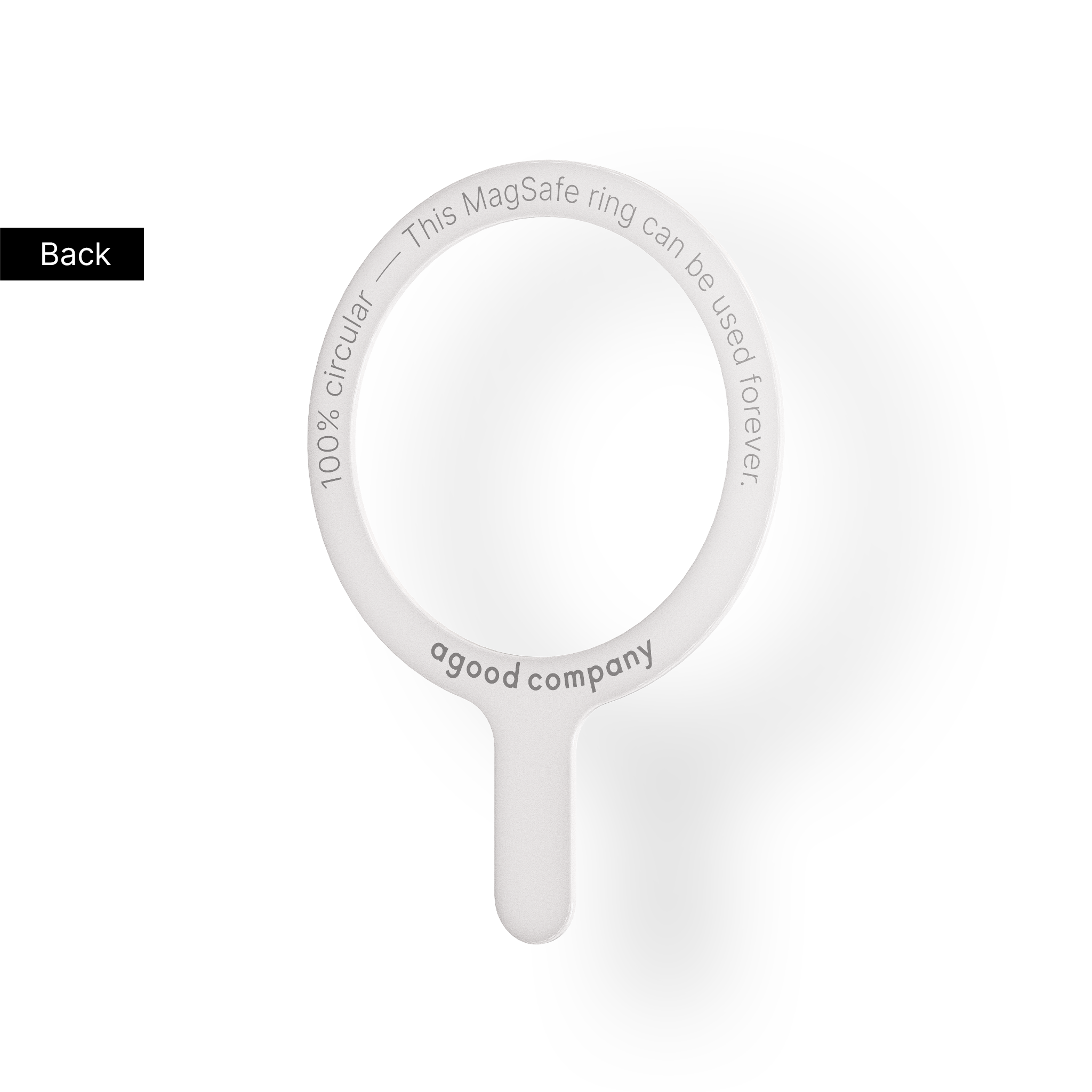 Removable MagSafe Ring, White
