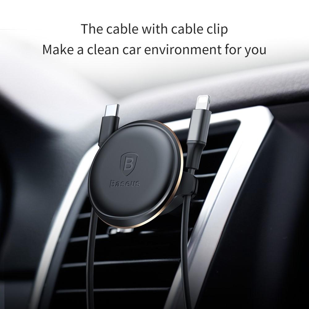 360 Magnetic Car Vent Phone Mount Black