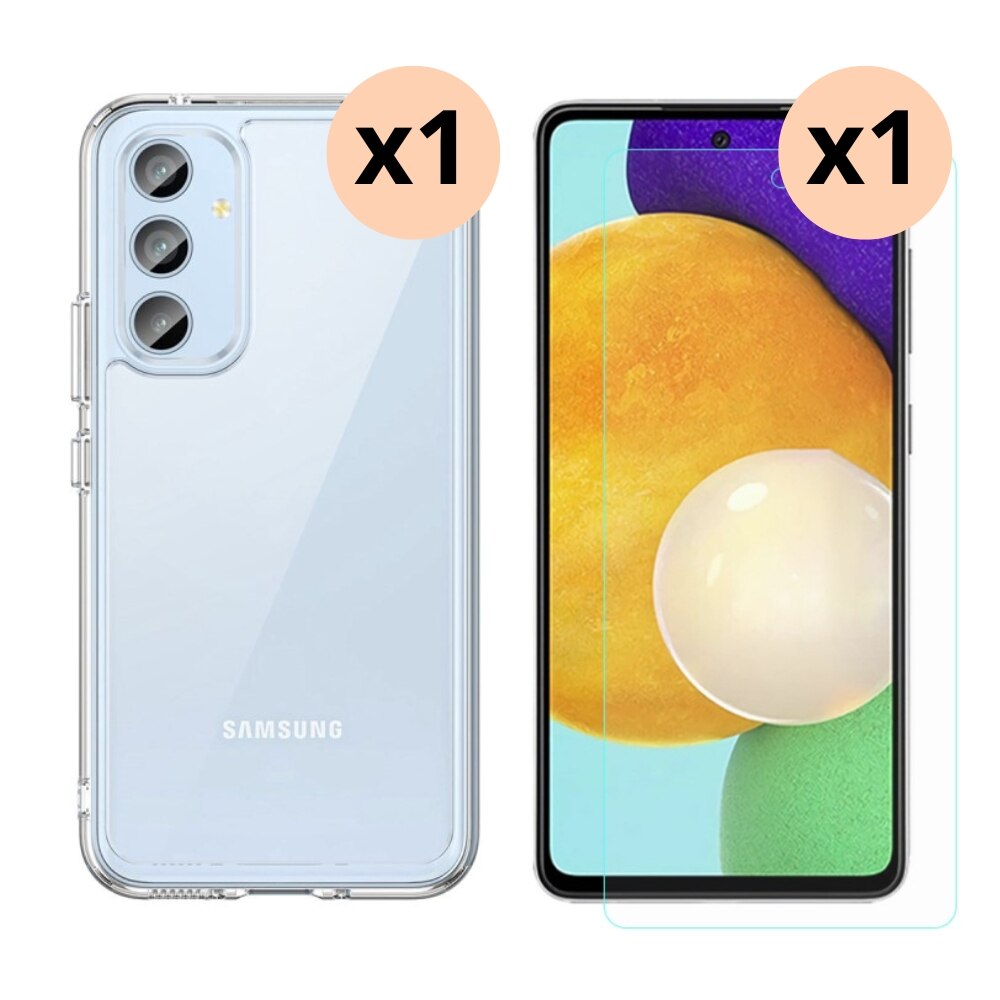 Samsung Galaxy A54 Kit w. Case and Screen Protector