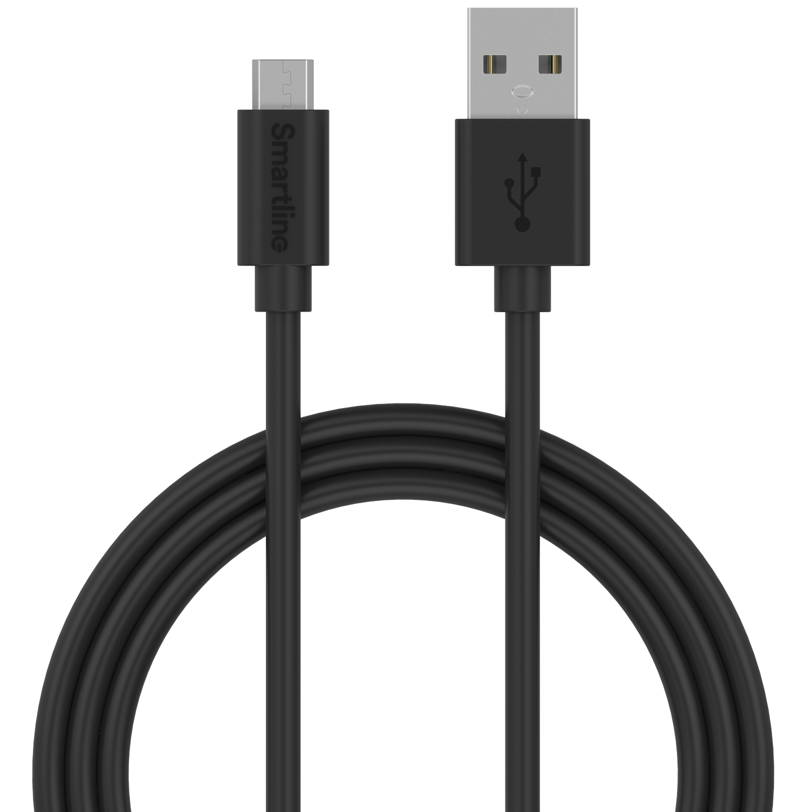 USB-A to MicroUSB Cable 2 meters Black