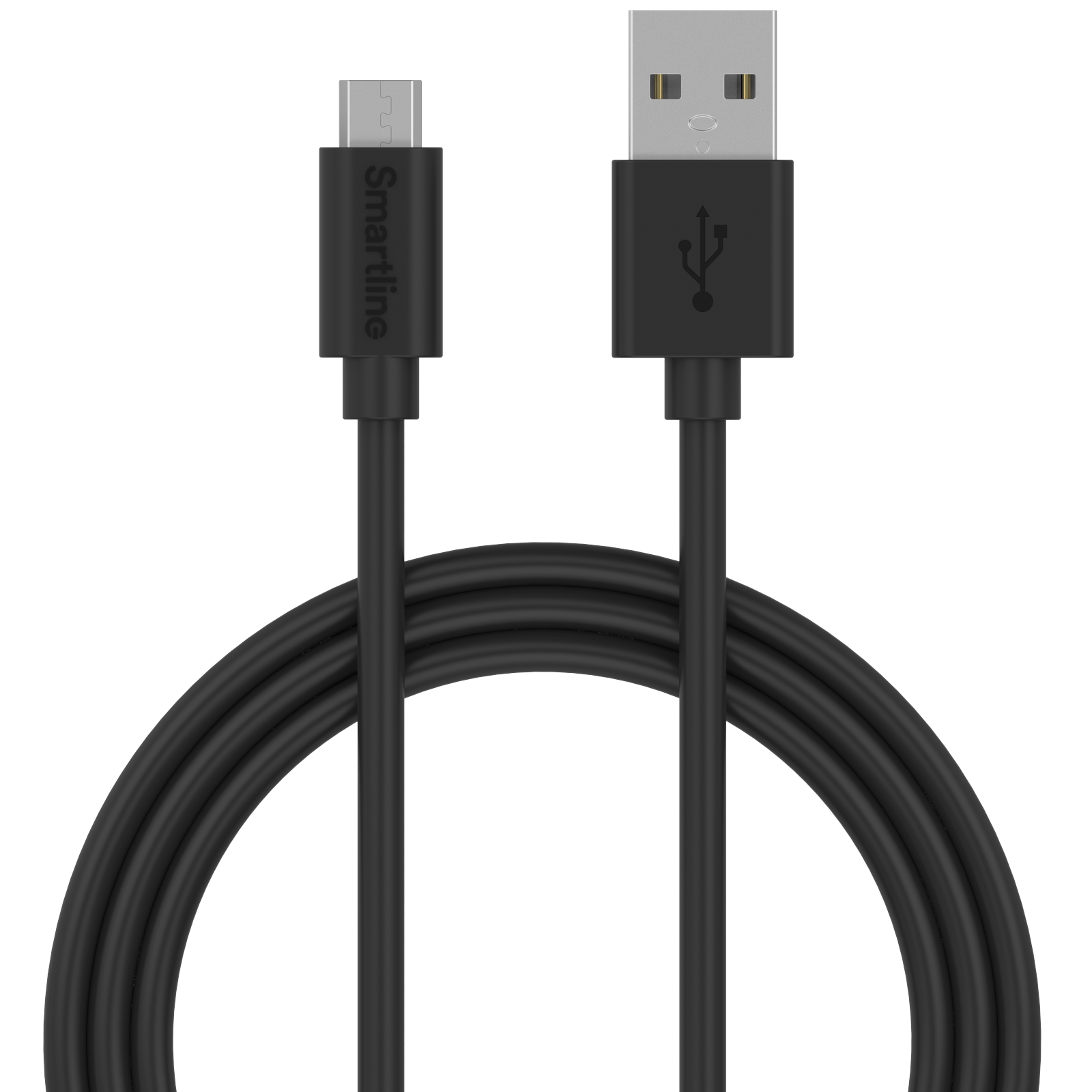 USB-A to MicroUSB Cable 3 meters Black