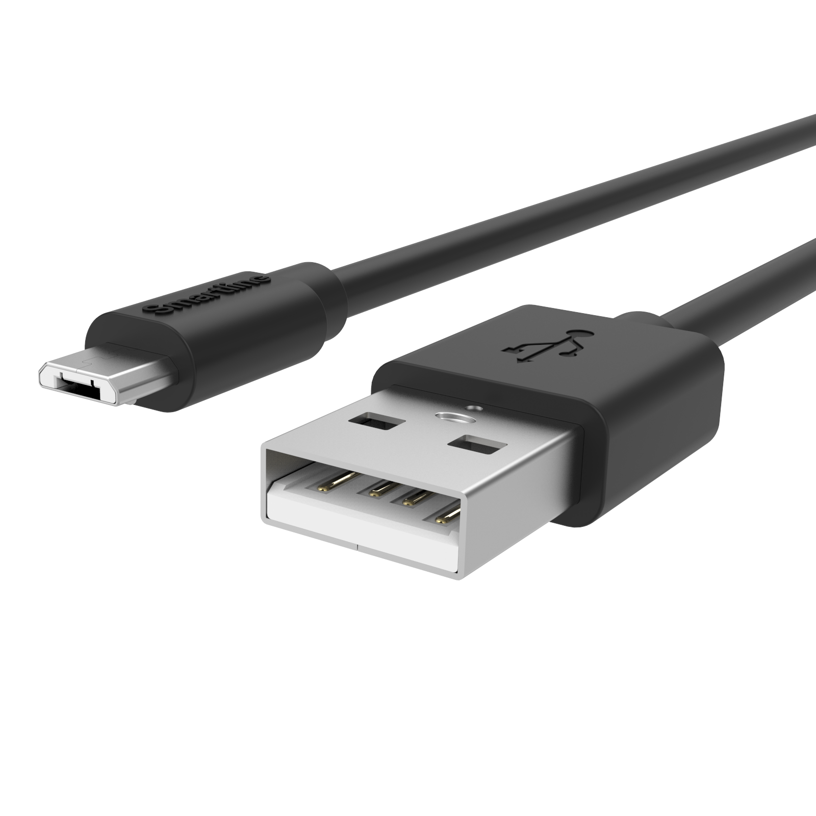 USB-A to MicroUSB Cable 2 meters Black