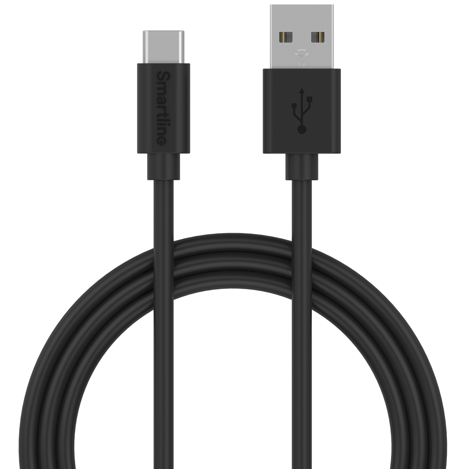 USB-A to USB-C Cable 3 meters Black