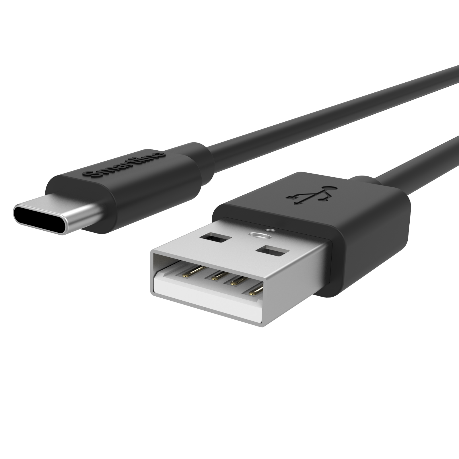 USB-A to USB-C Cable 3 meters Black