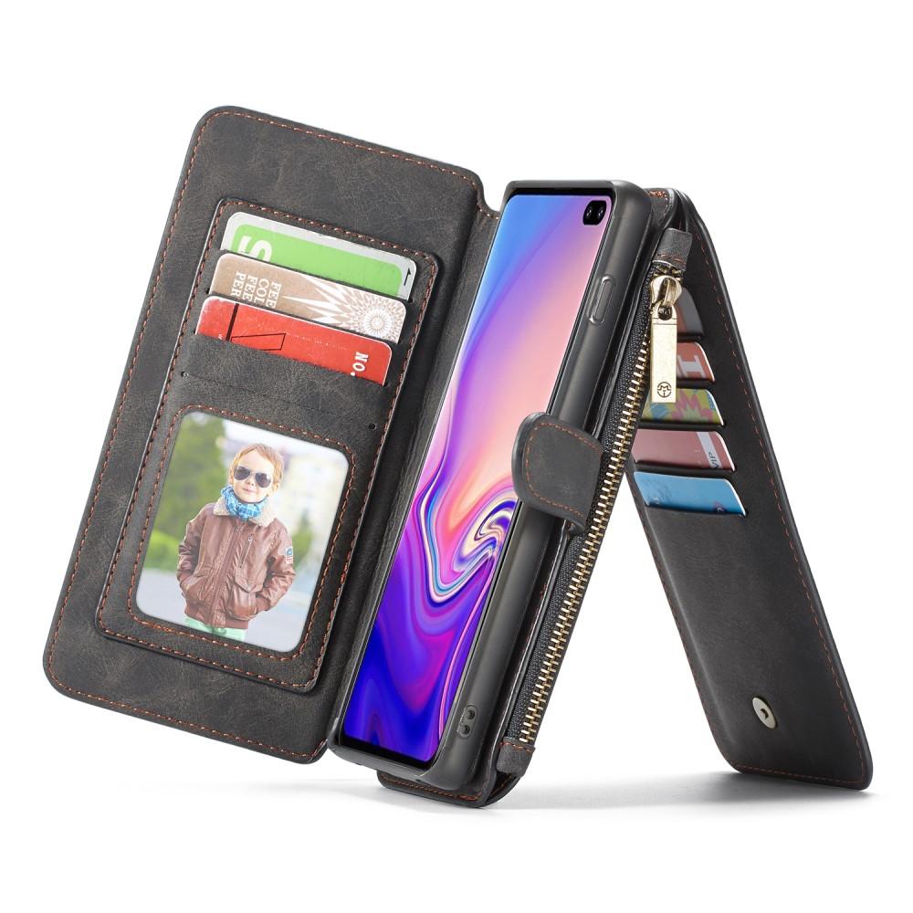 Samsung Galaxy S10 Multi-slot Flip Cover Grey