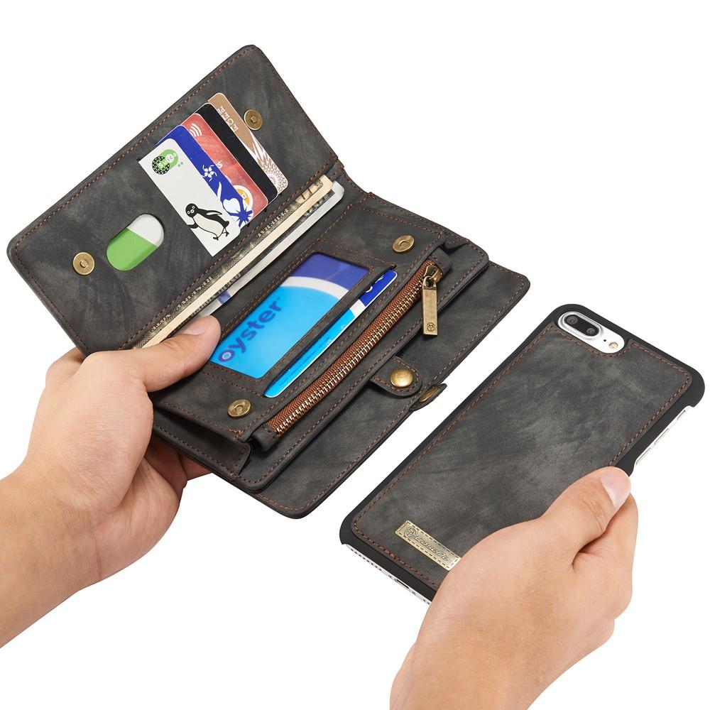 iPhone 7 Plus/8 Plus Multi-slot Wallet Case Grey