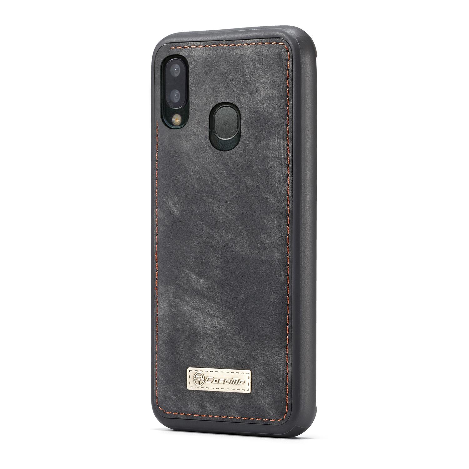 Samsung Galaxy A20e Multi-slot Wallet Case Grey