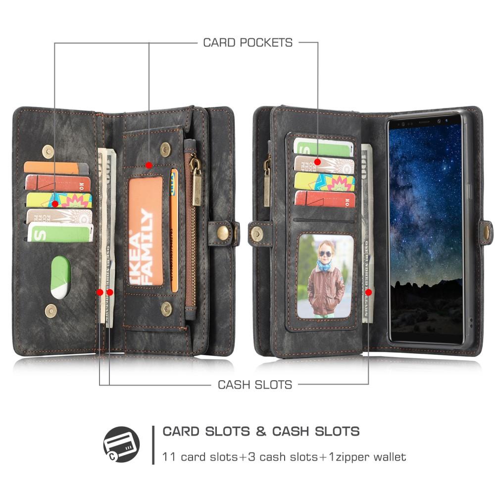 Samsung Galaxy Note 9 Multi-slot Wallet Case Grey