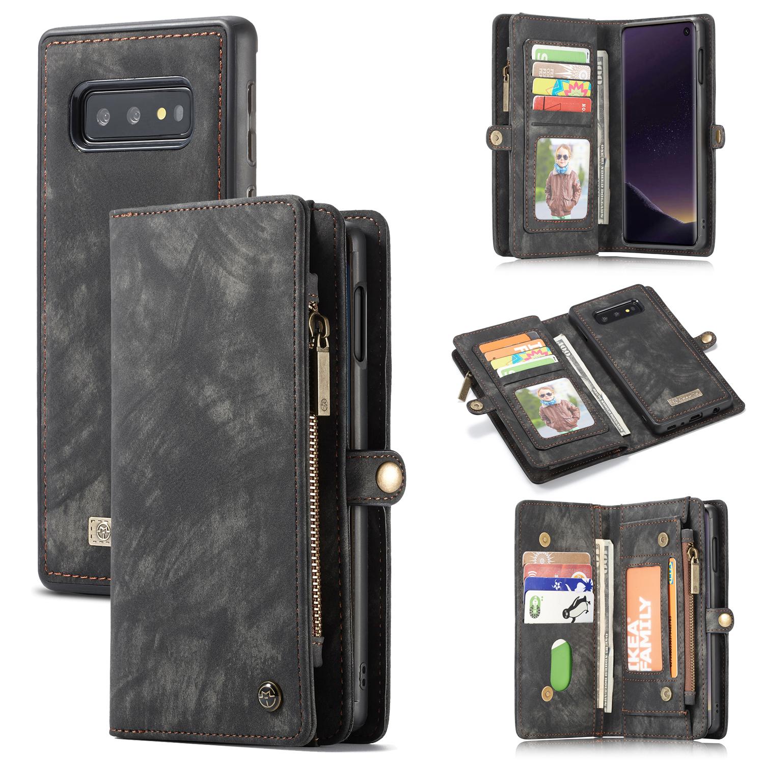 Samsung Galaxy S10e Multi-slot Wallet Case Grey