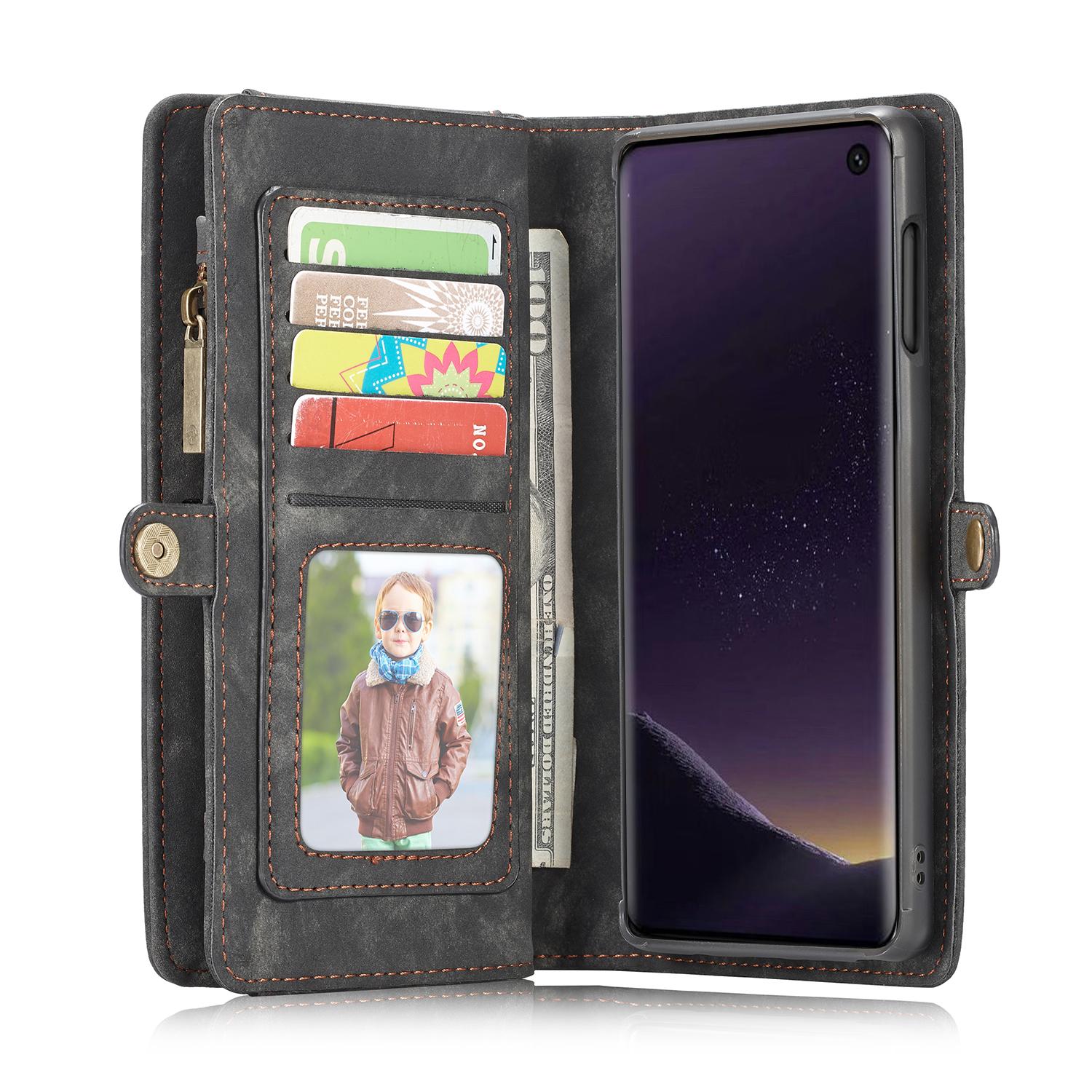 Samsung Galaxy S10e Multi-slot Wallet Case Grey