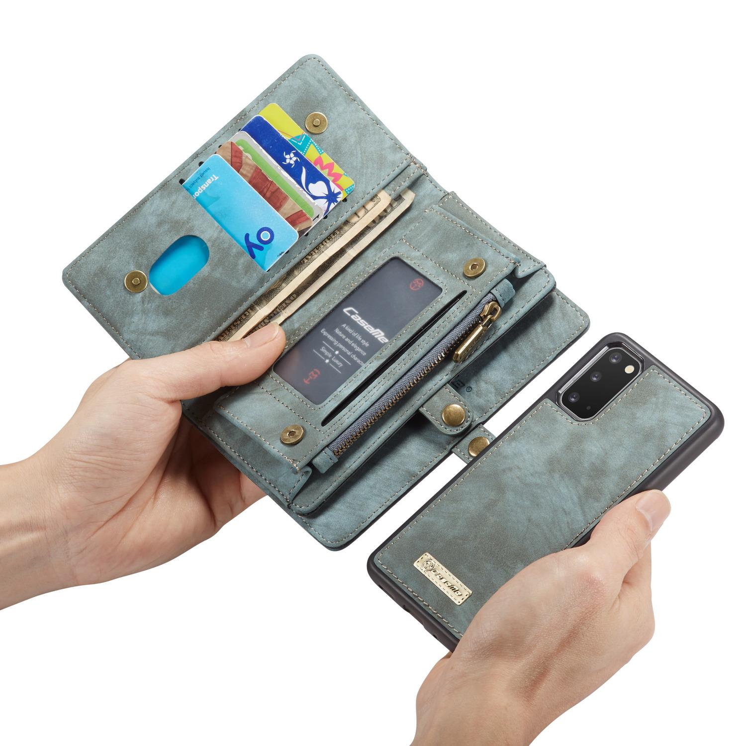 Samsung Galaxy S20 Multi-slot Wallet Case Blue