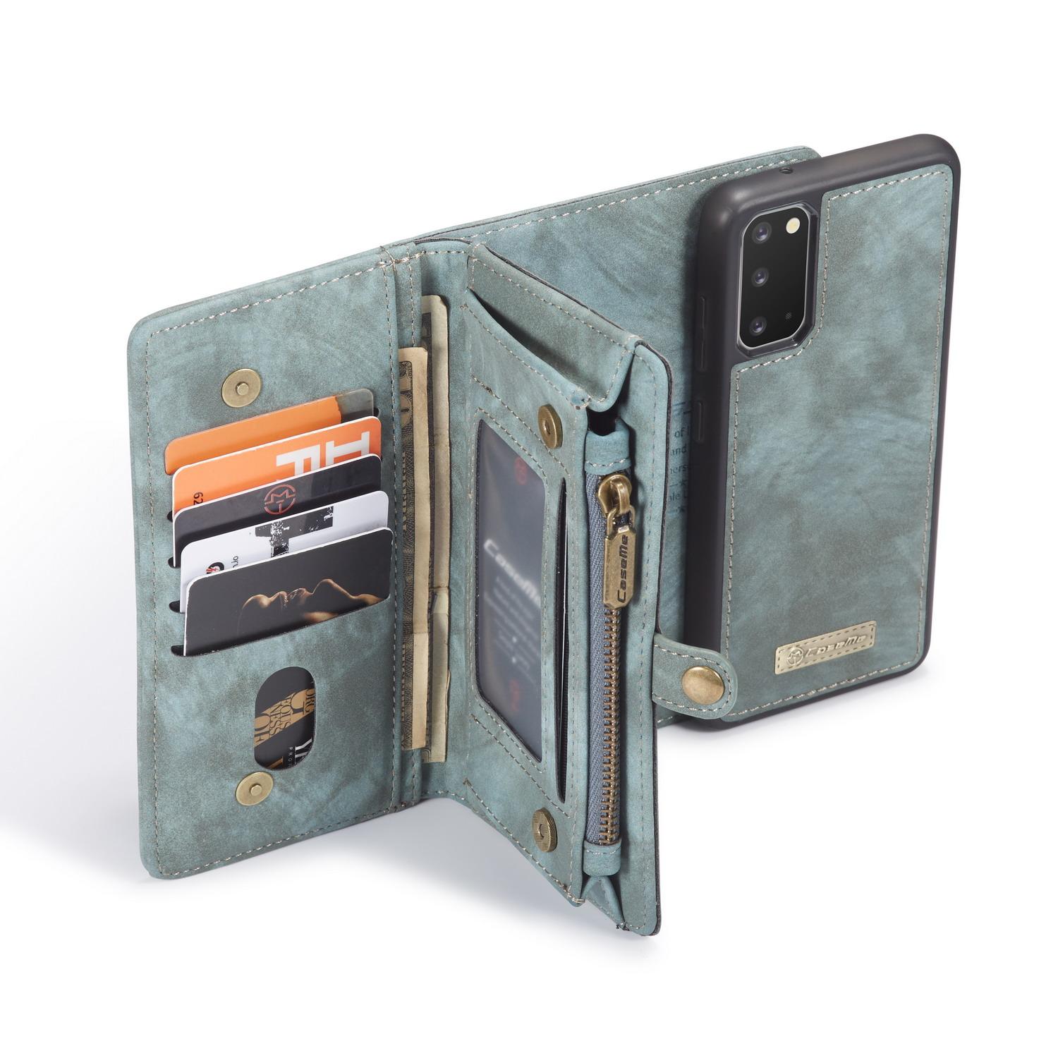 Samsung Galaxy S20 Multi-slot Wallet Case Blue