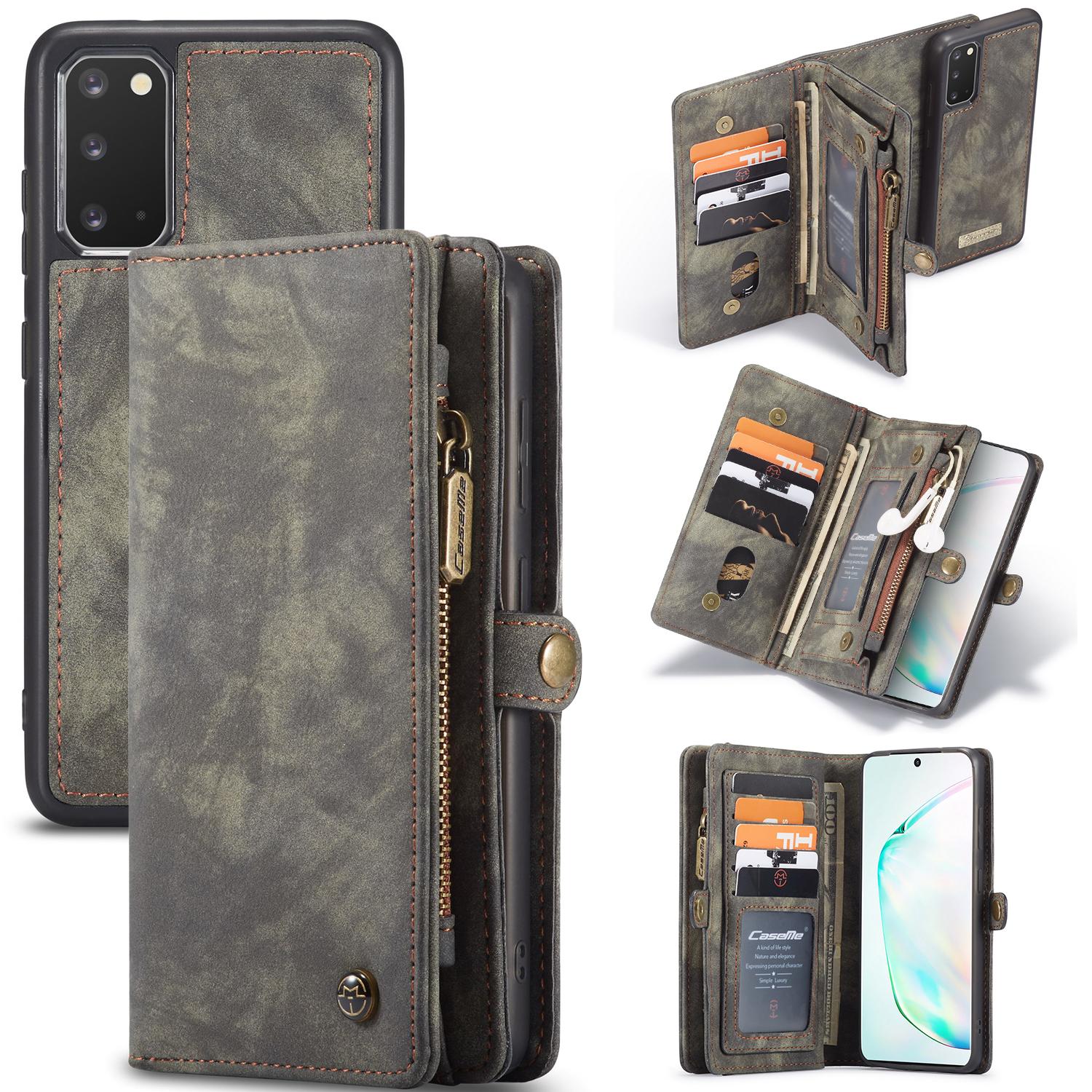 Samsung Galaxy S20 Multi-slot Wallet Case Grey