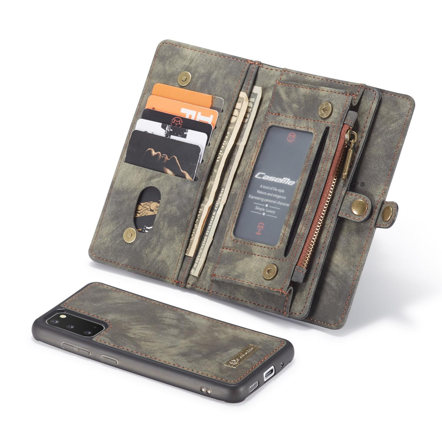 Samsung Galaxy S20 Multi-slot Wallet Case Grey