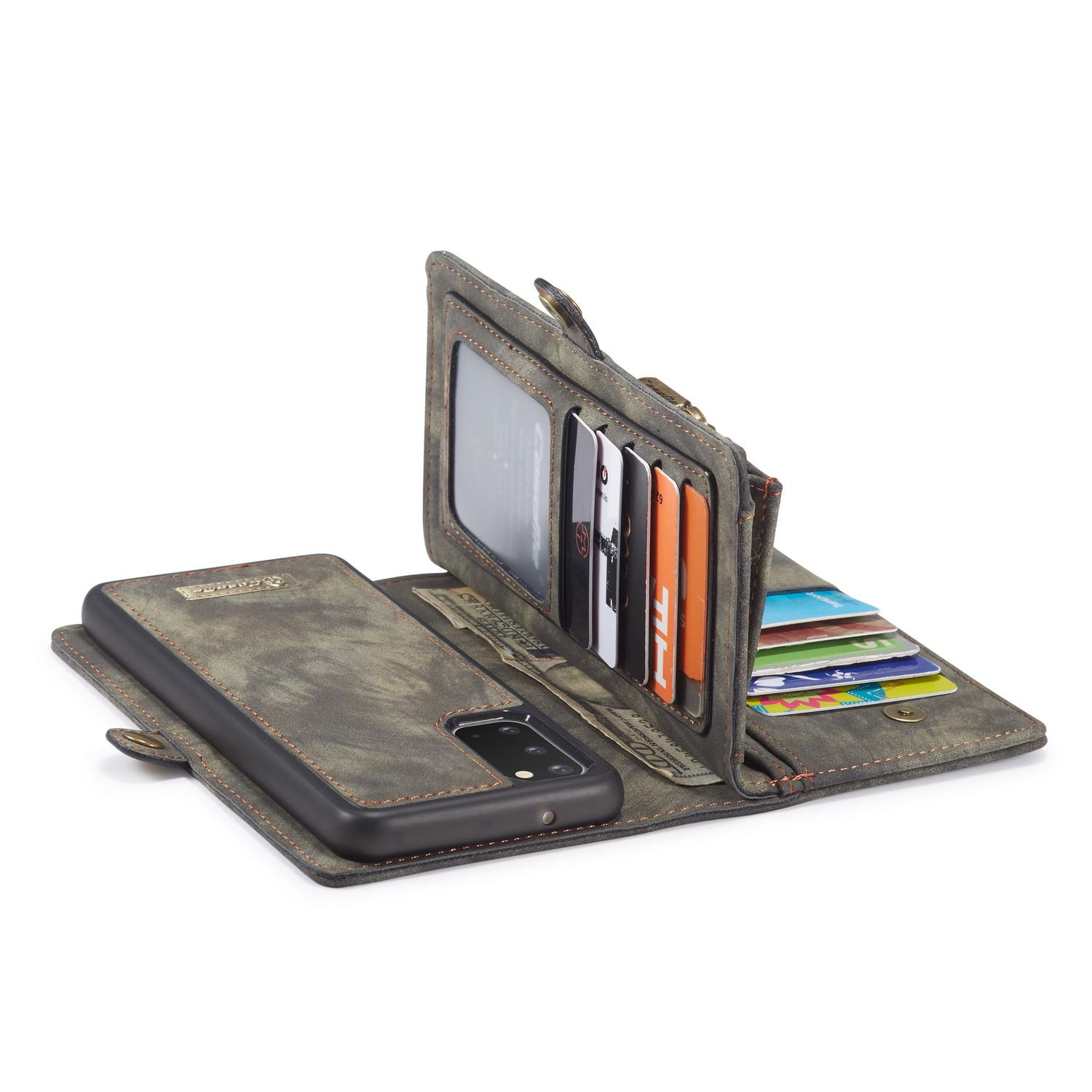 Samsung Galaxy S20 Multi-slot Wallet Case Grey