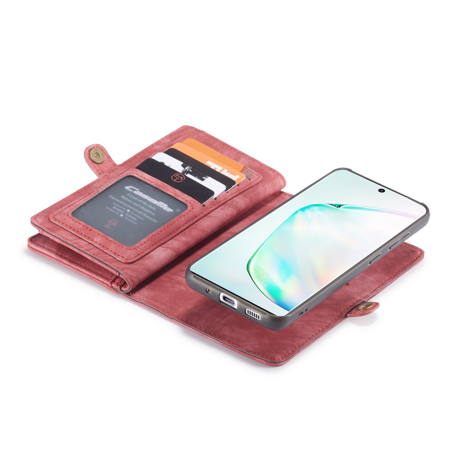 Samsung Galaxy S20 Multi-slot Wallet Case Red