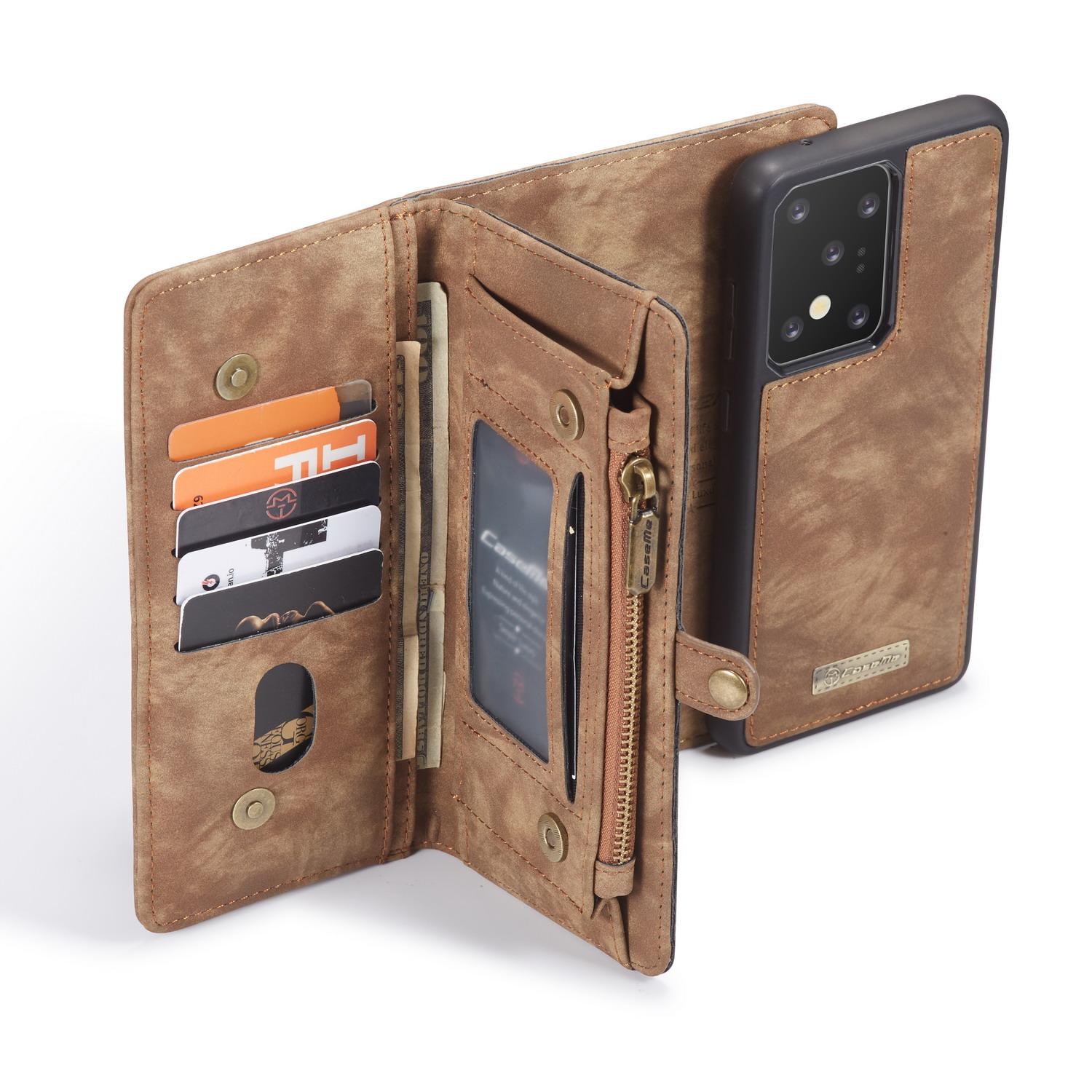 Samsung Galaxy S20 Ultra Multi-slot Wallet Case Brown