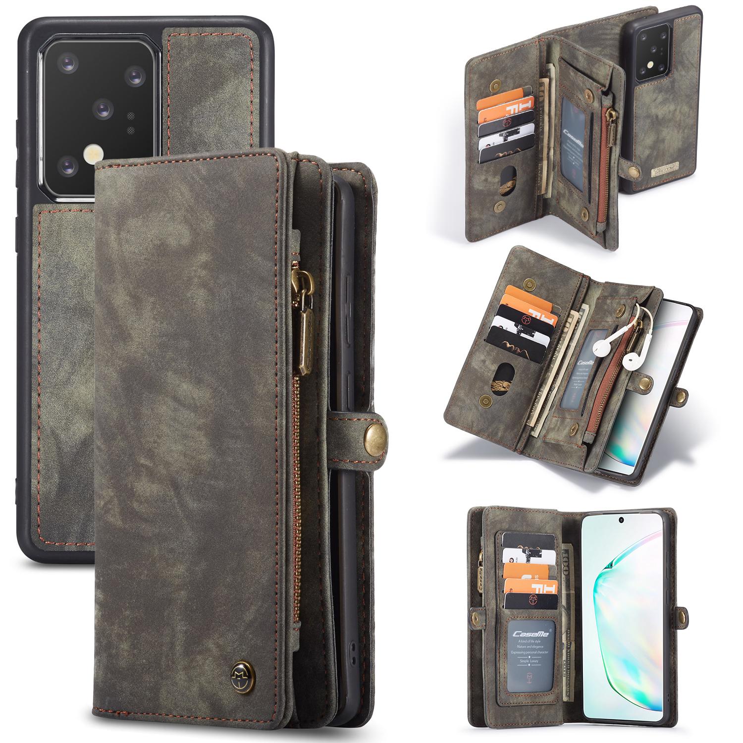 Samsung Galaxy S20 Ultra Multi-slot Wallet Case Grey