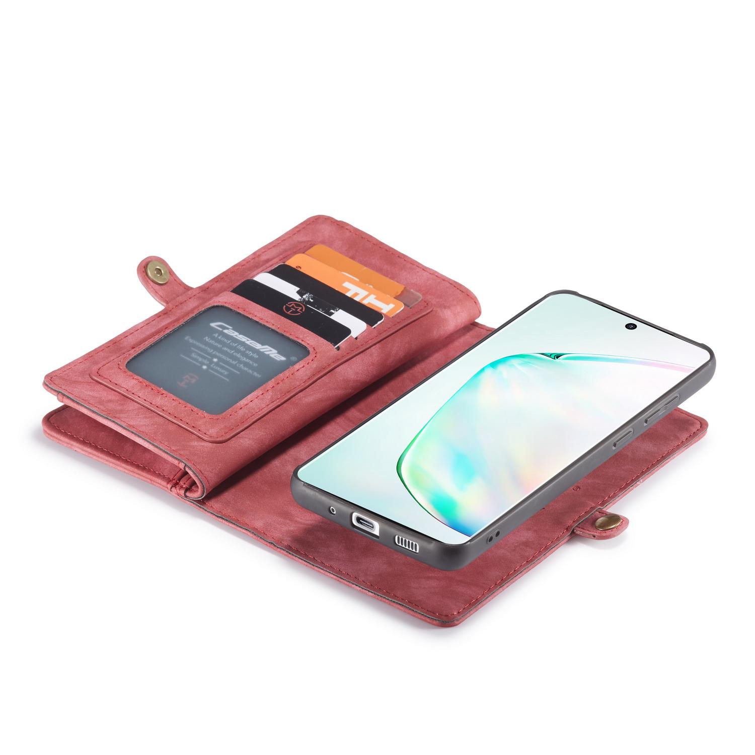 Samsung Galaxy S20 Ultra Multi-slot Wallet Case Red