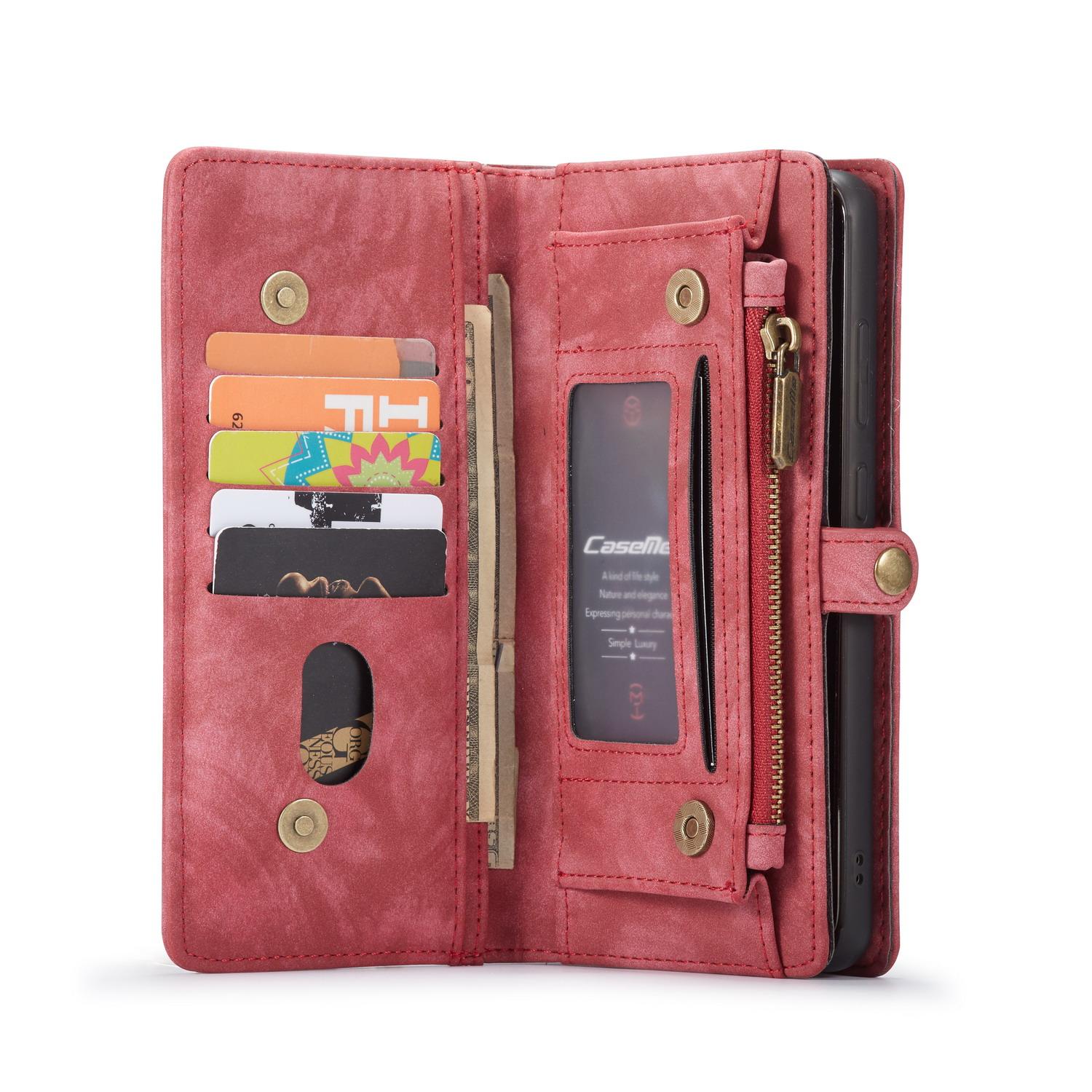 Samsung Galaxy S20 Ultra Multi-slot Wallet Case Red