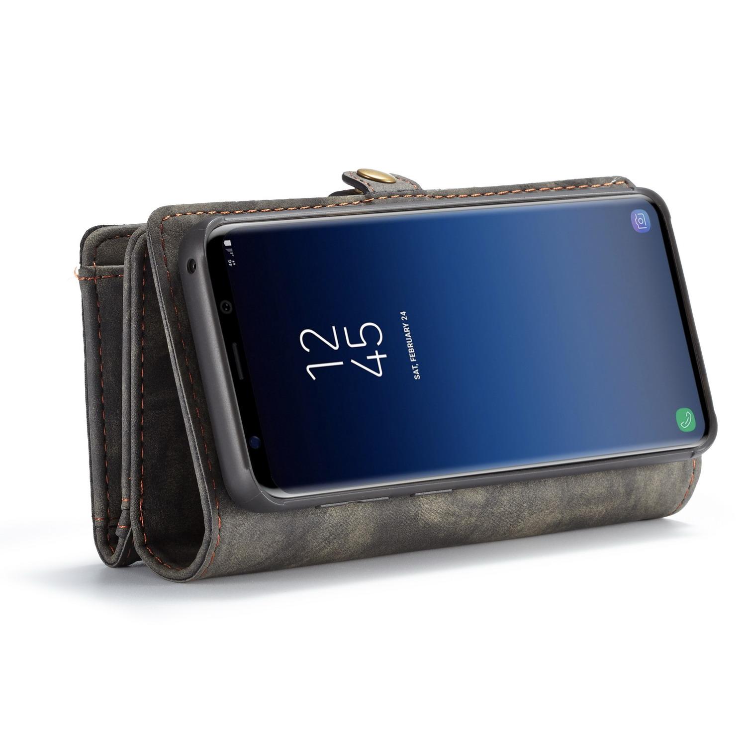 Samsung Galaxy S9 Plus Multi-slot Wallet Case Grey