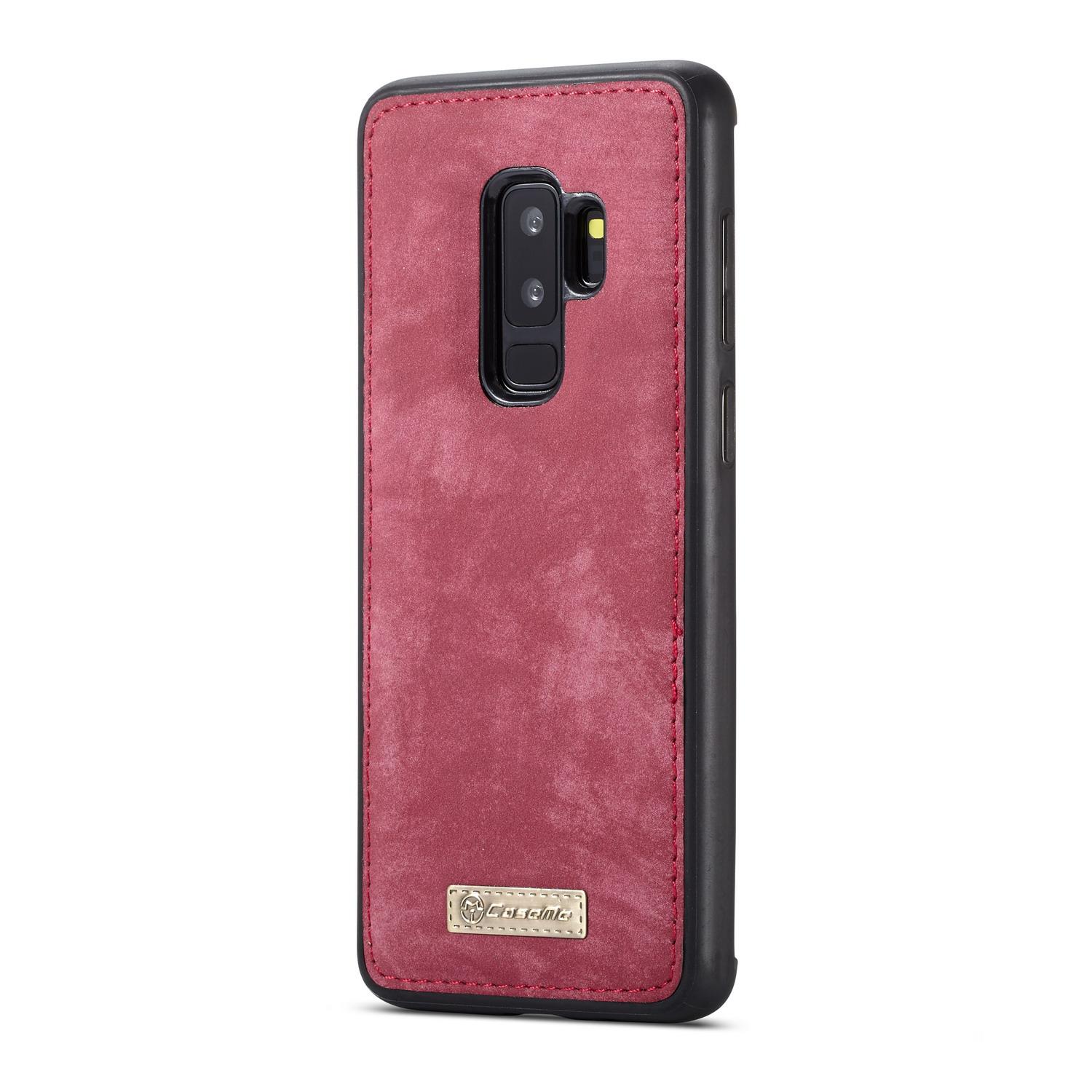 Samsung Galaxy S9 Plus Multi-slot Wallet Case Red