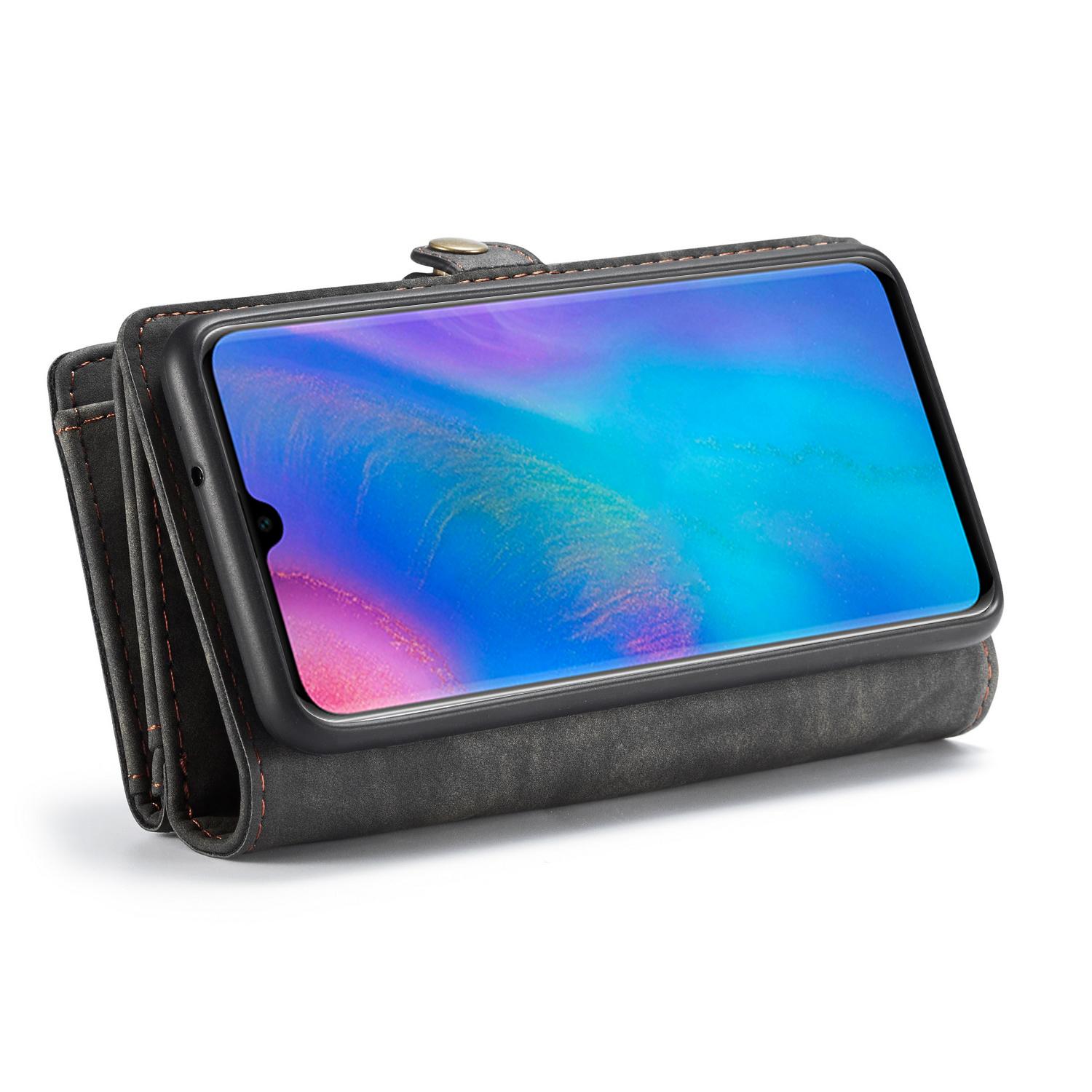 Huawei P30 Lite Multi-slot Wallet Case Grey