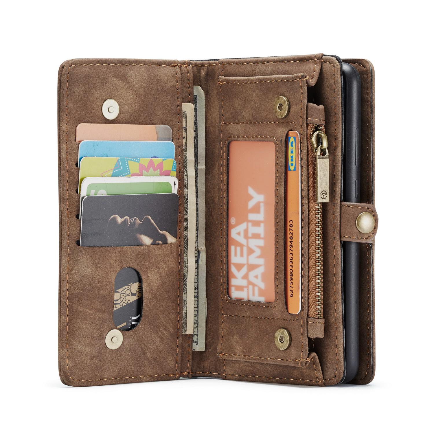 Huawei P30 Pro Multi-slot Wallet Case Brown